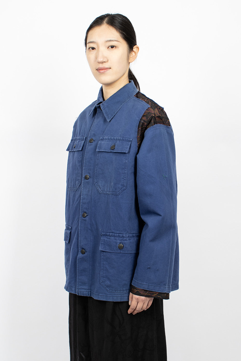 Rebuild Euro Work Jacket Blue