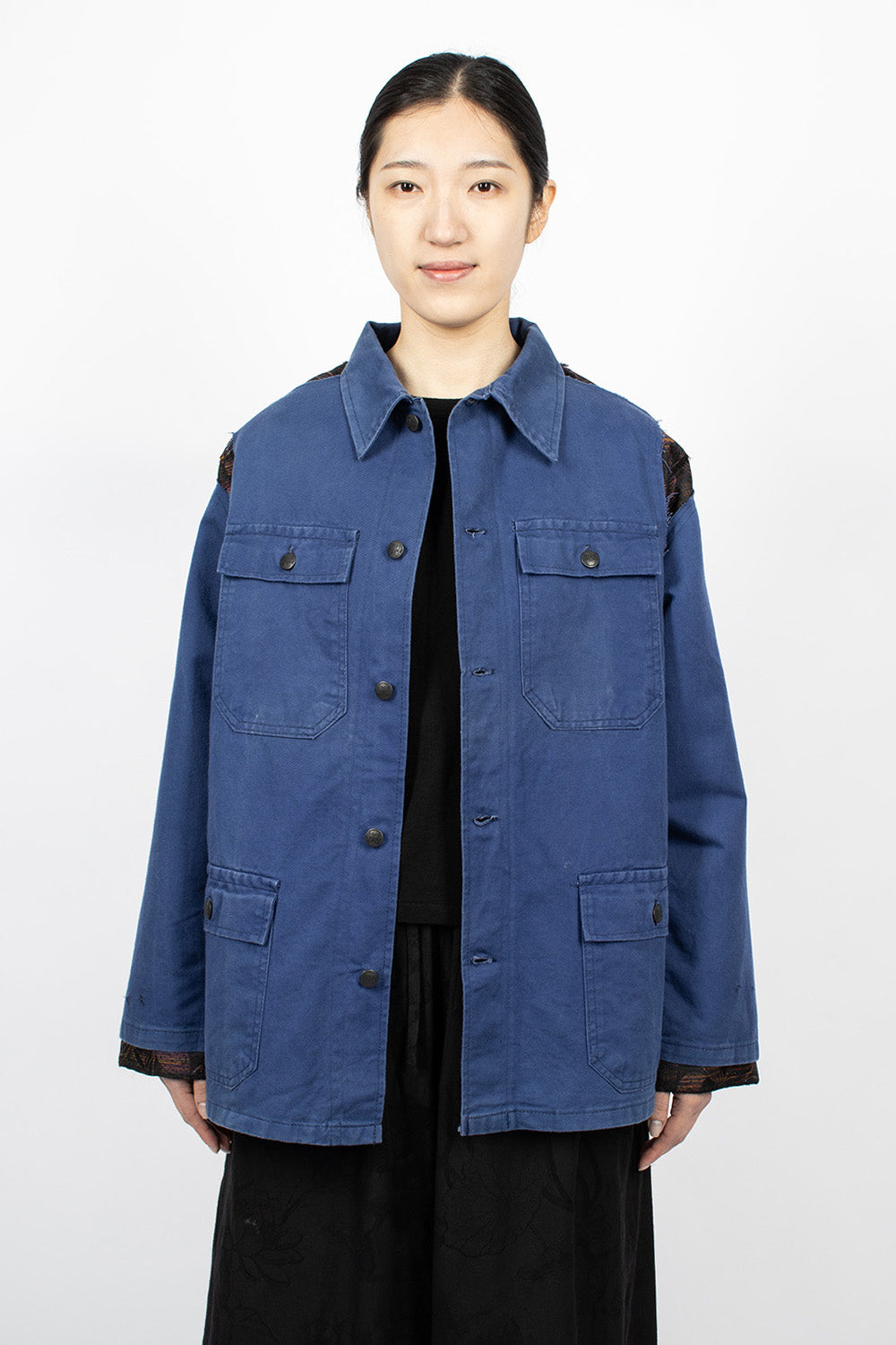Rebuild Euro Work Jacket Blue