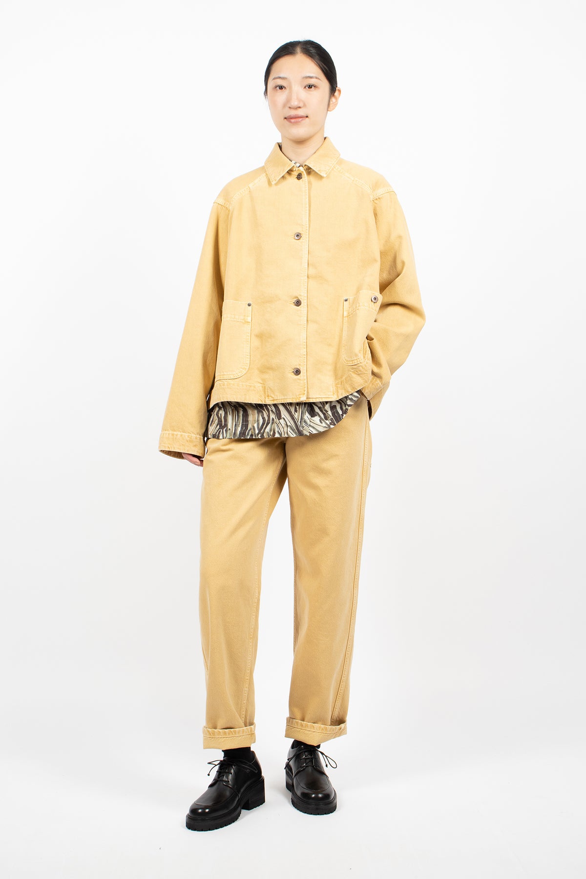 Drays Travail Denim Jacket Dune