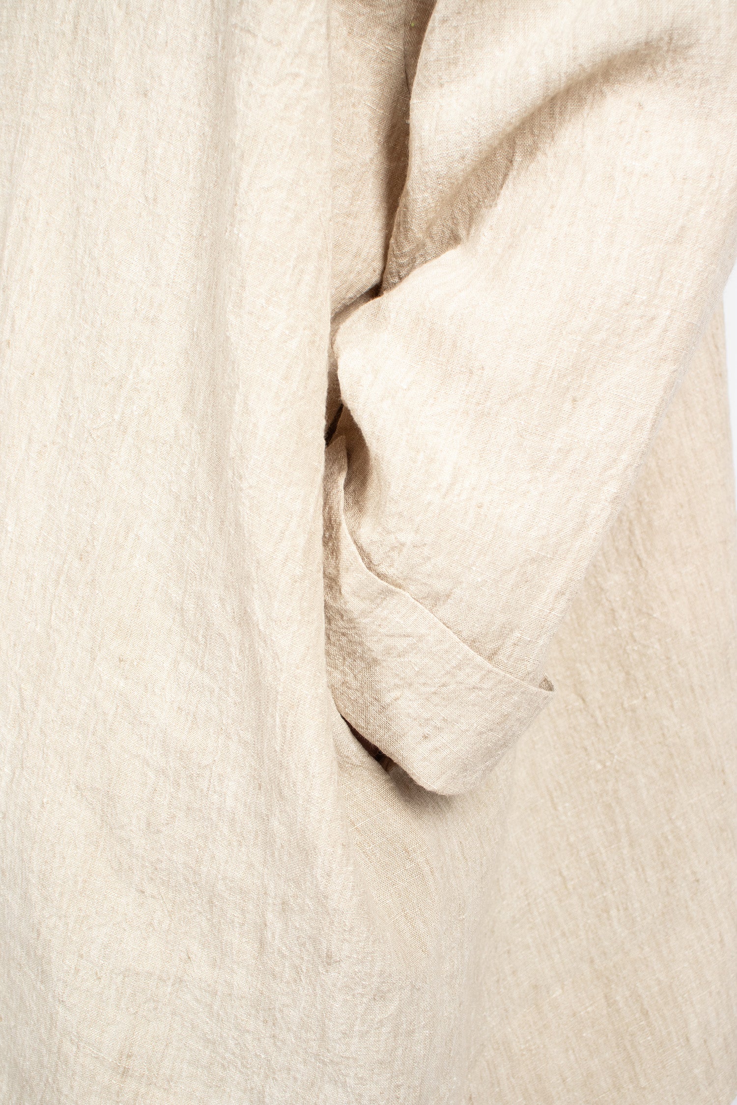 Oversized Linen Jacket Natural