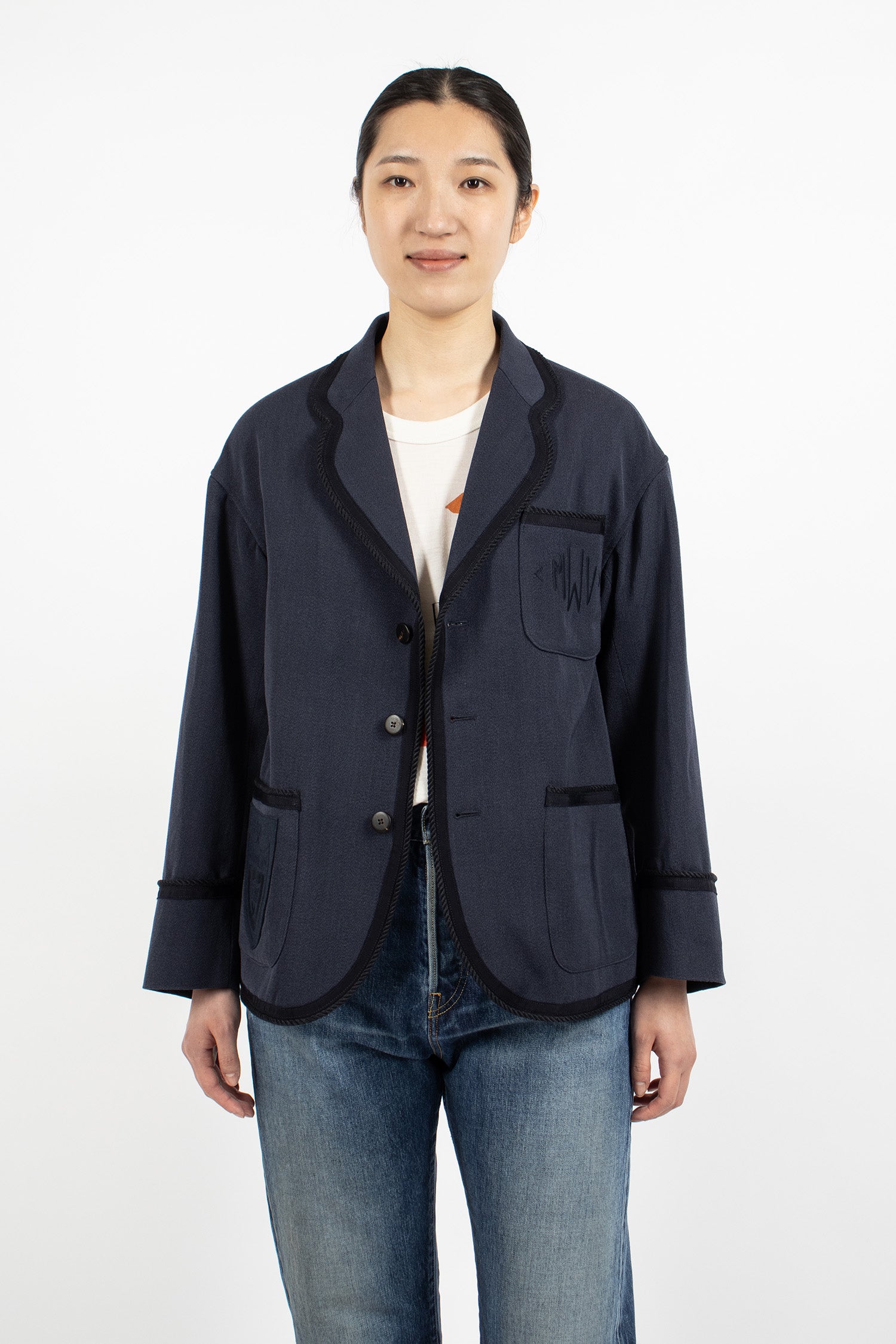 Academia Blazer Navy