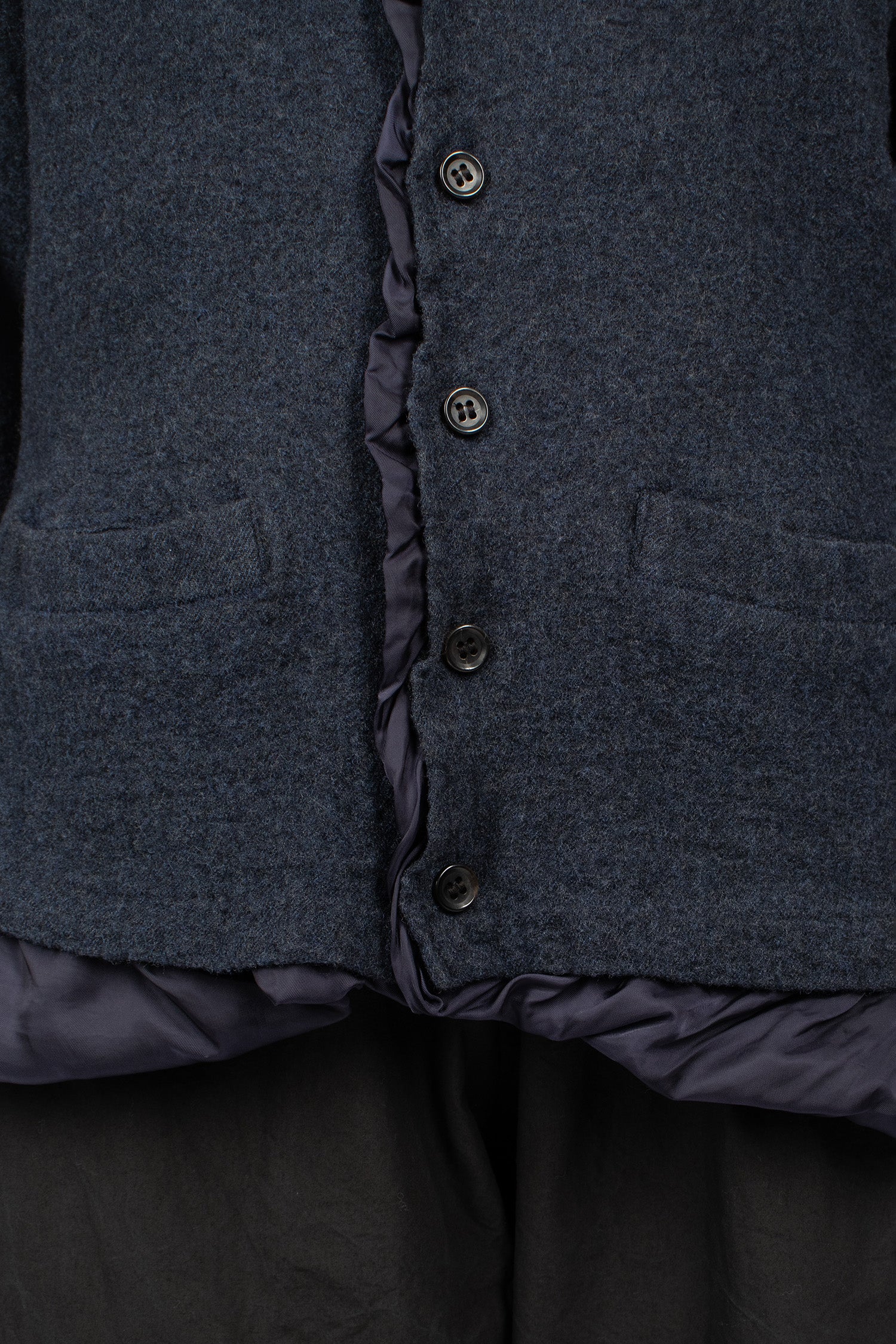 Wool Jacket Navy