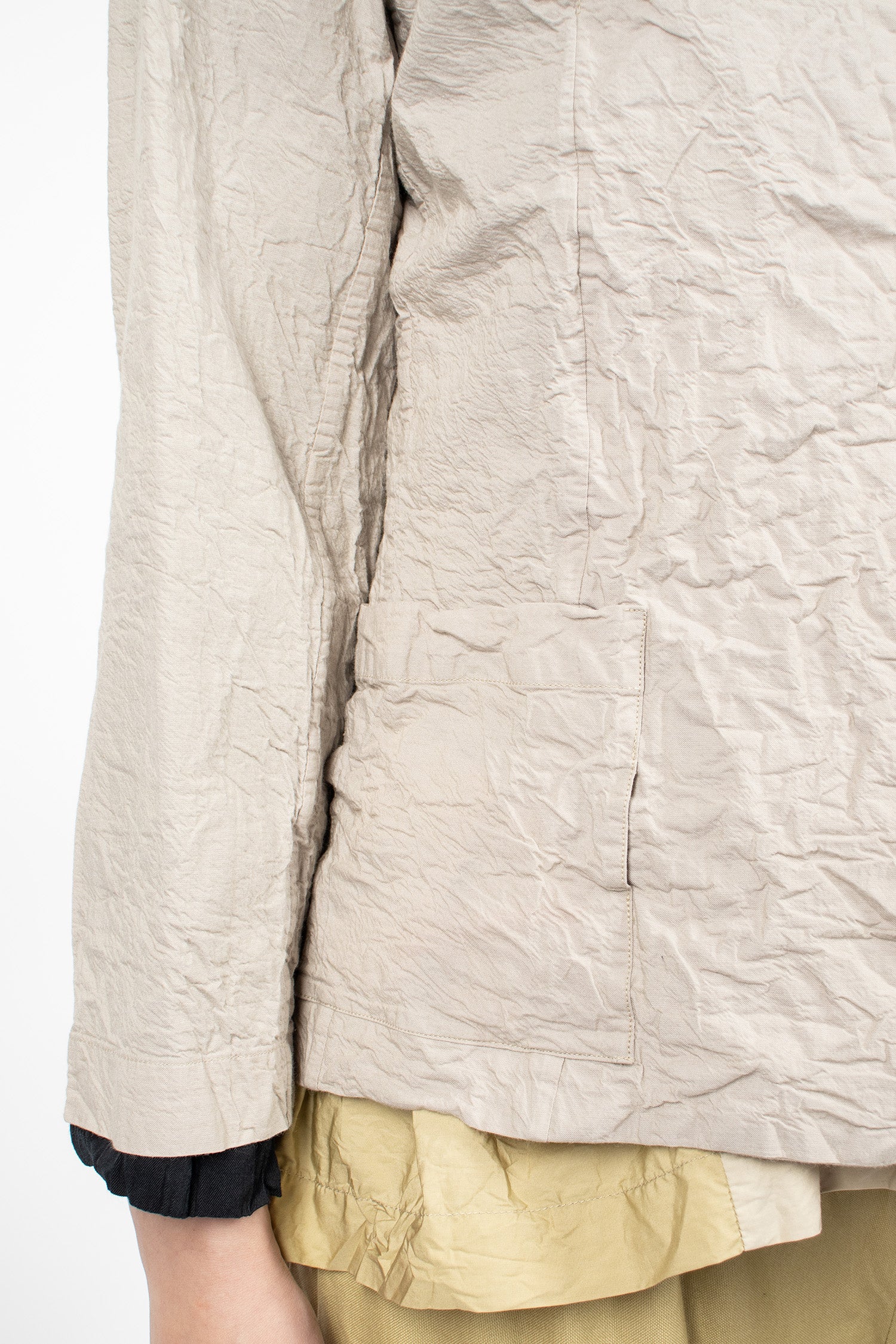 Washed Riding Jacket Natural