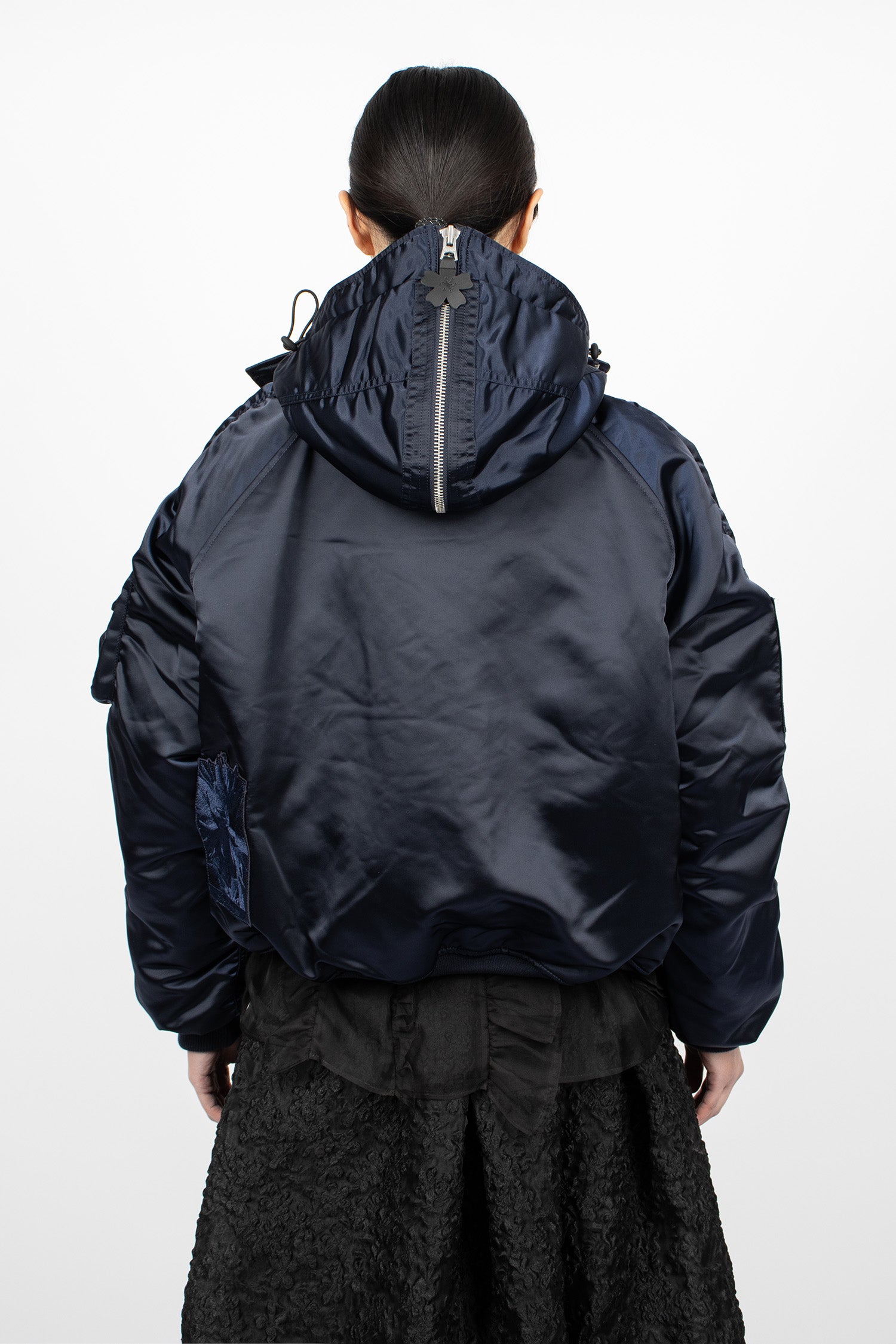 Alpha x CB N-2B Jacket Navy