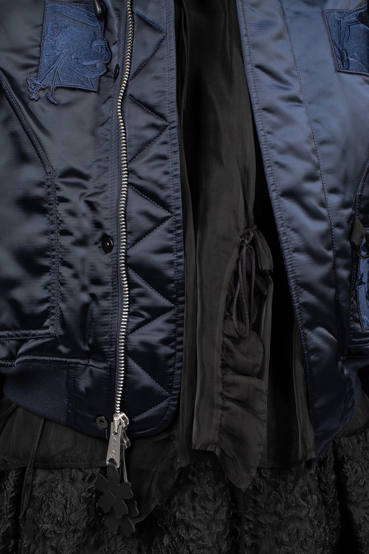 Alpha x CB N-2B Jacket Navy