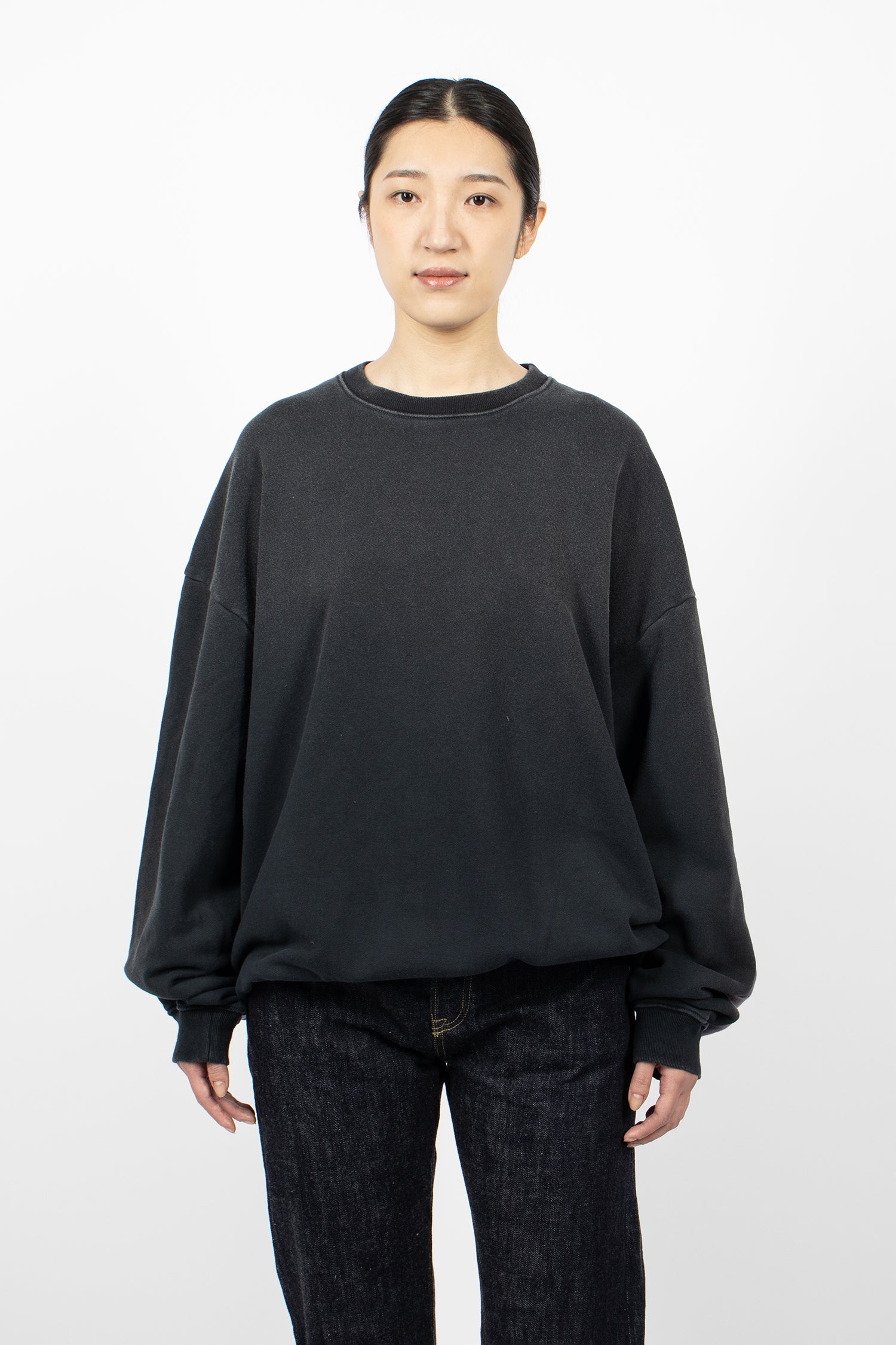 2 Tones Remake Big Sweatshirt Black/Purple