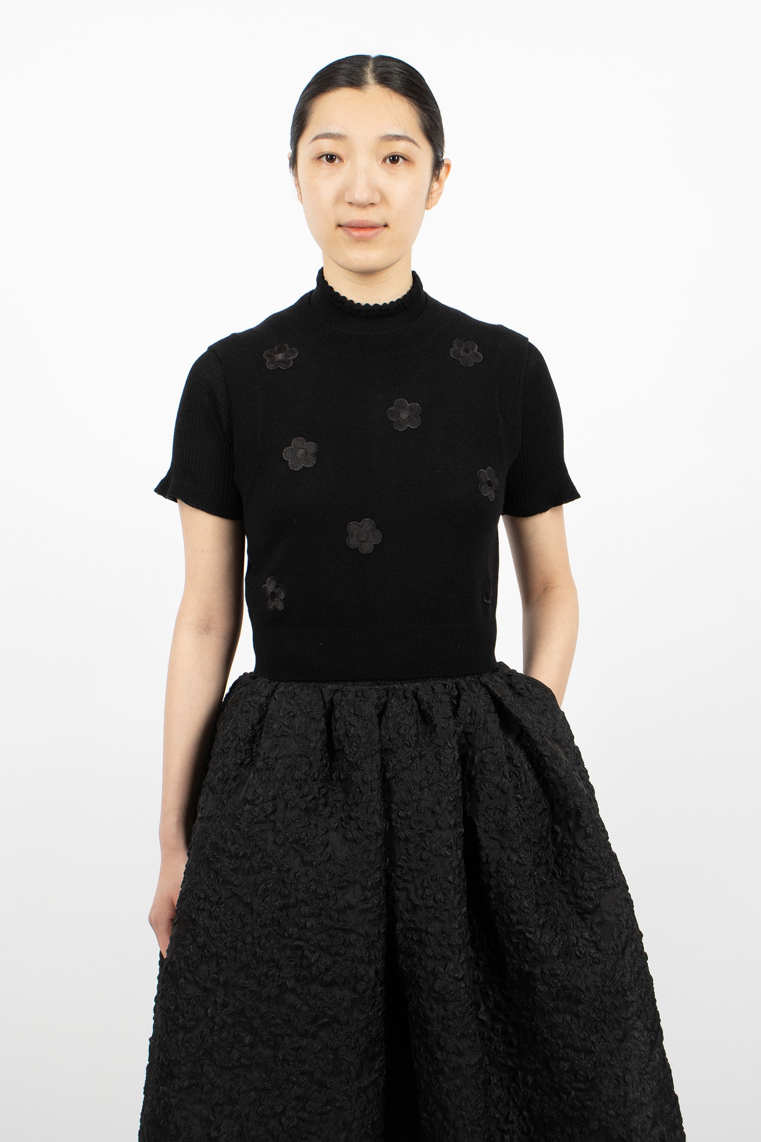 Dean Cashmere Vest Black