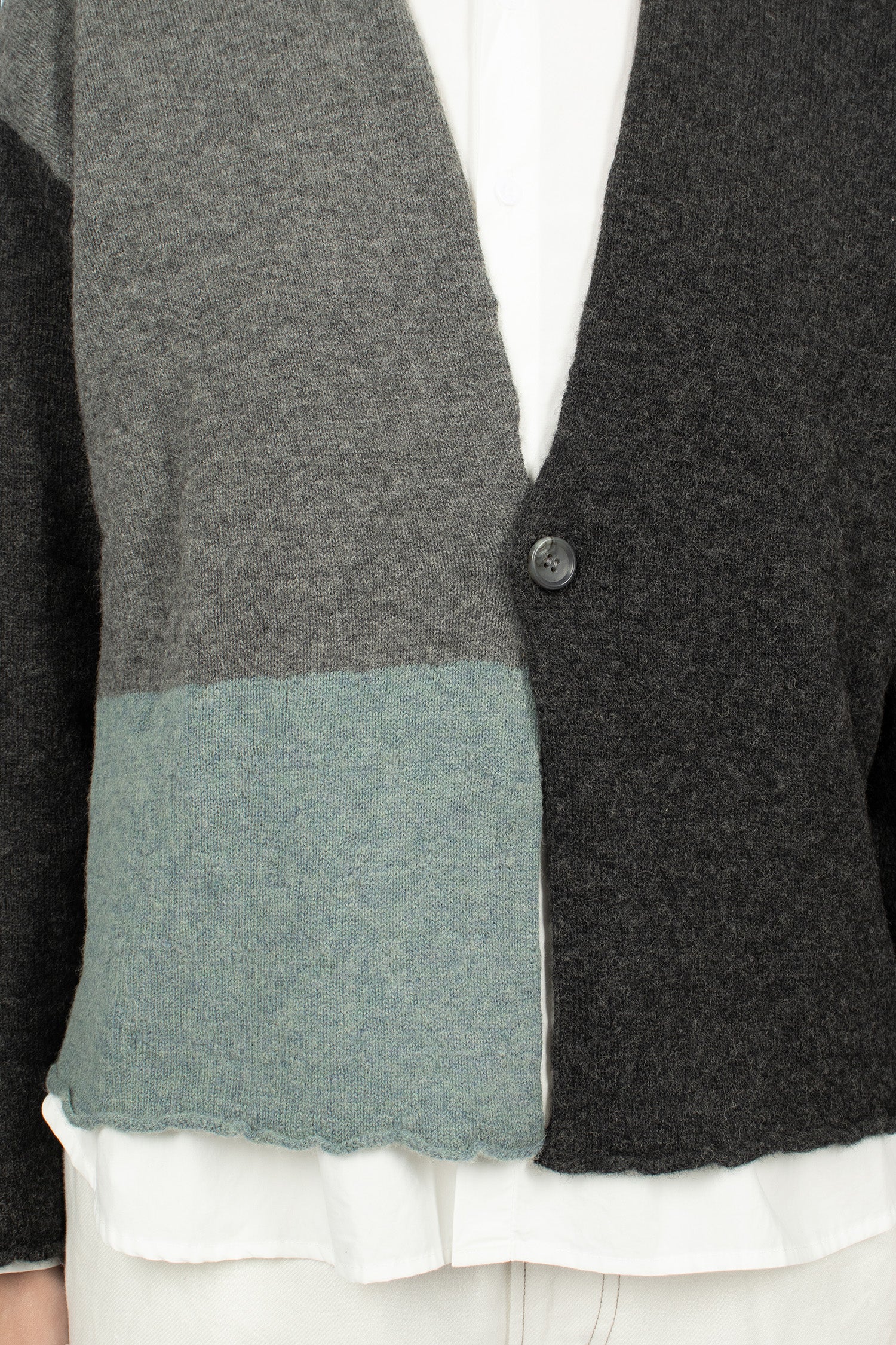 Yak Cardigan Charcoal