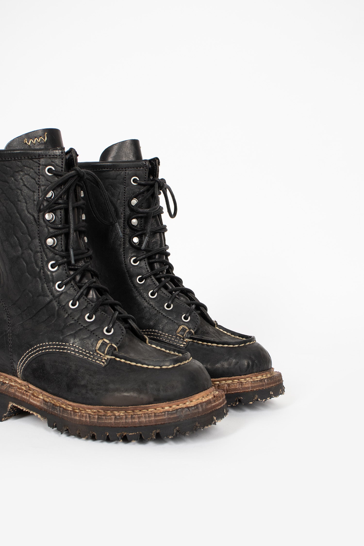 Scout Moc Hi-Folk Boots Black