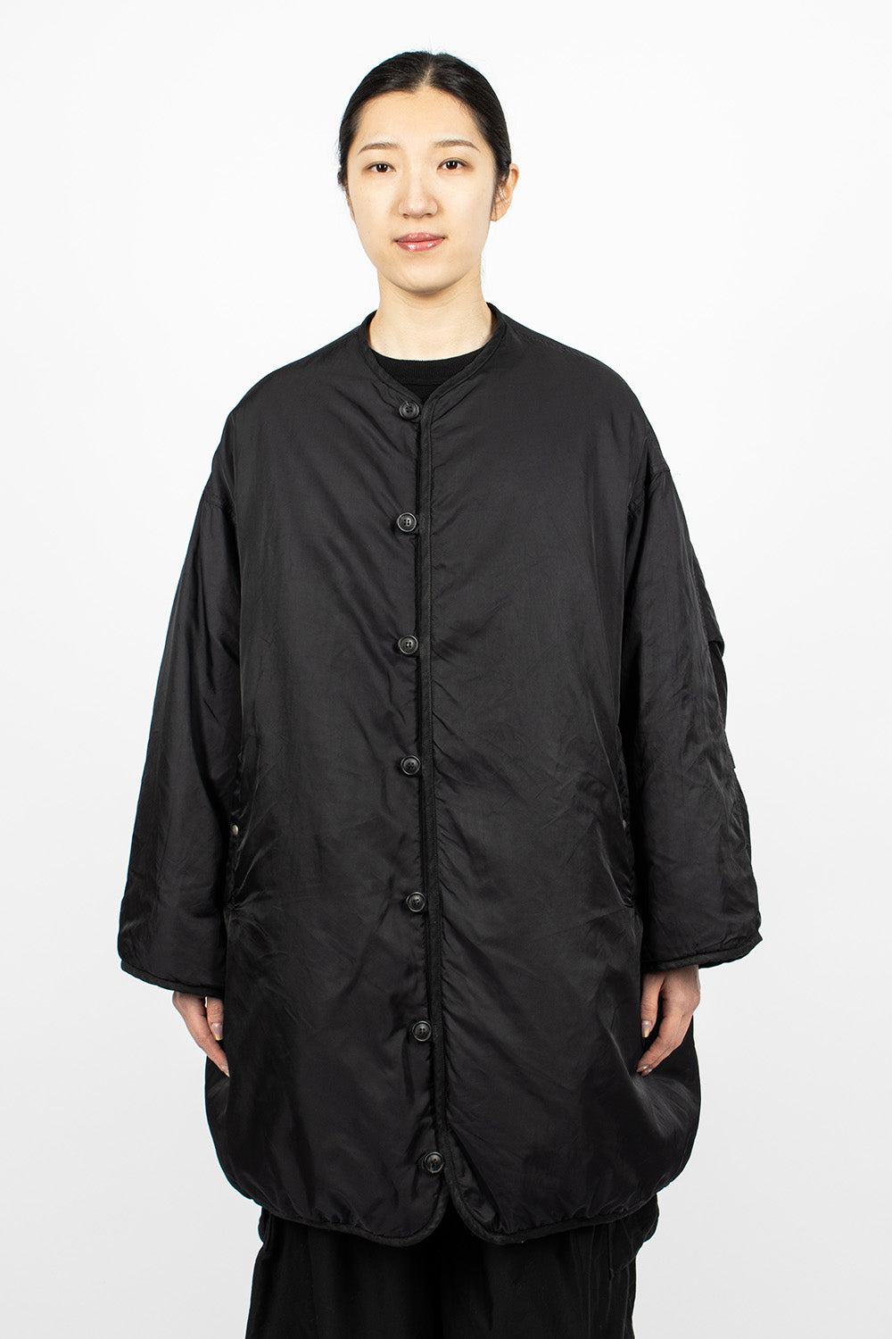 Reversible Liner Coat Black/Grey