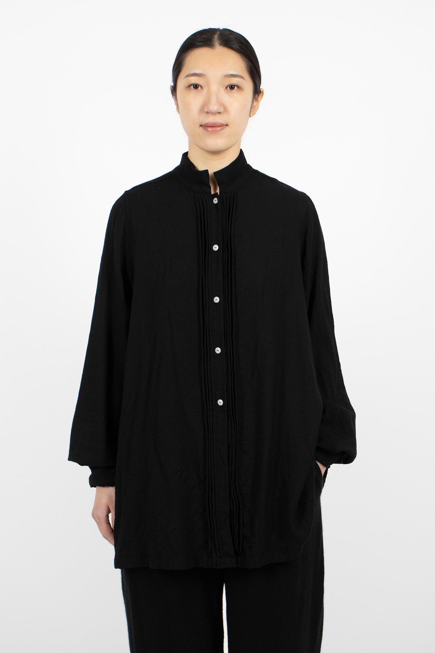 Dtp Wool Shirt Black