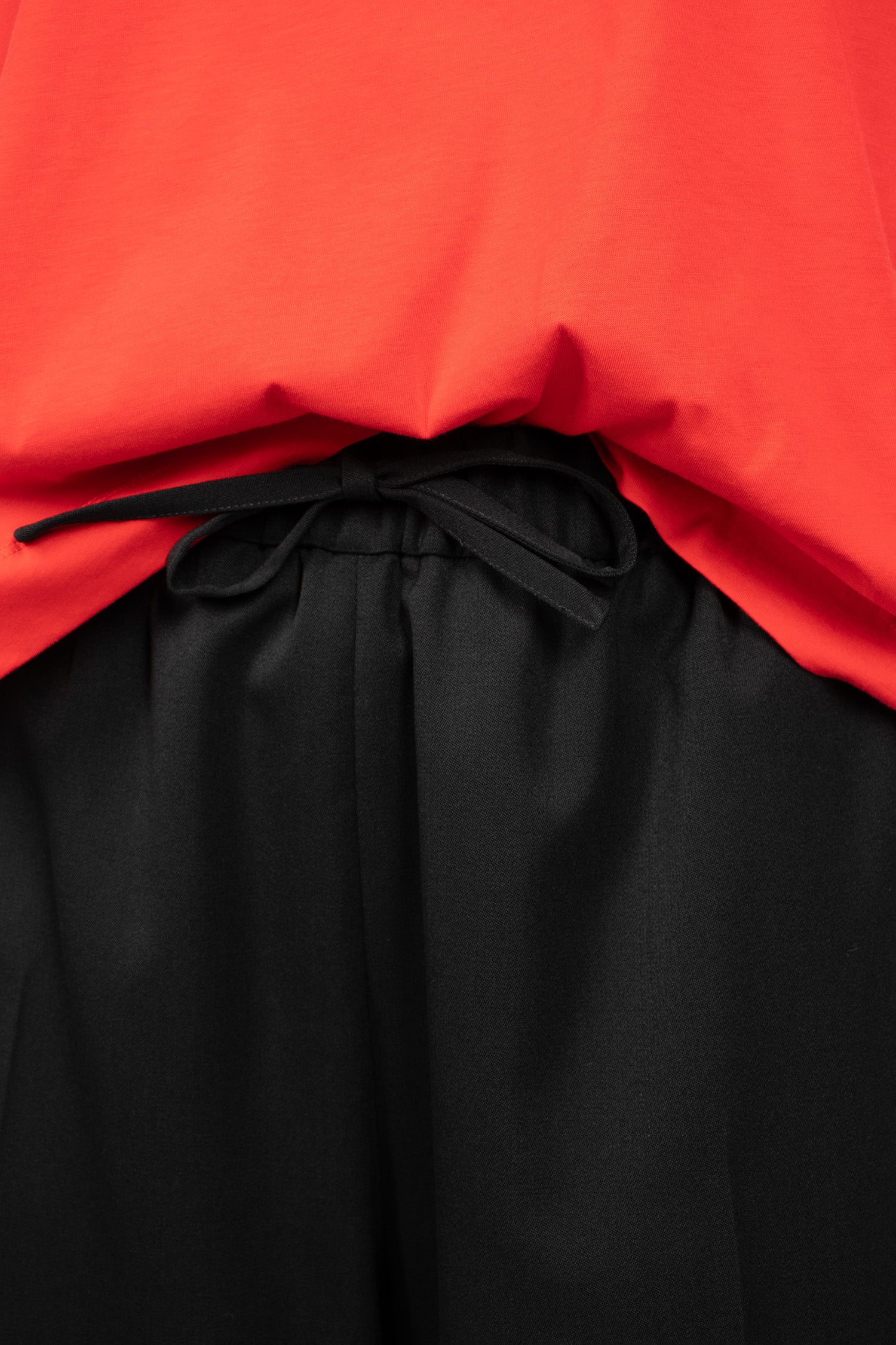 Wide Leg Long Shorts Black