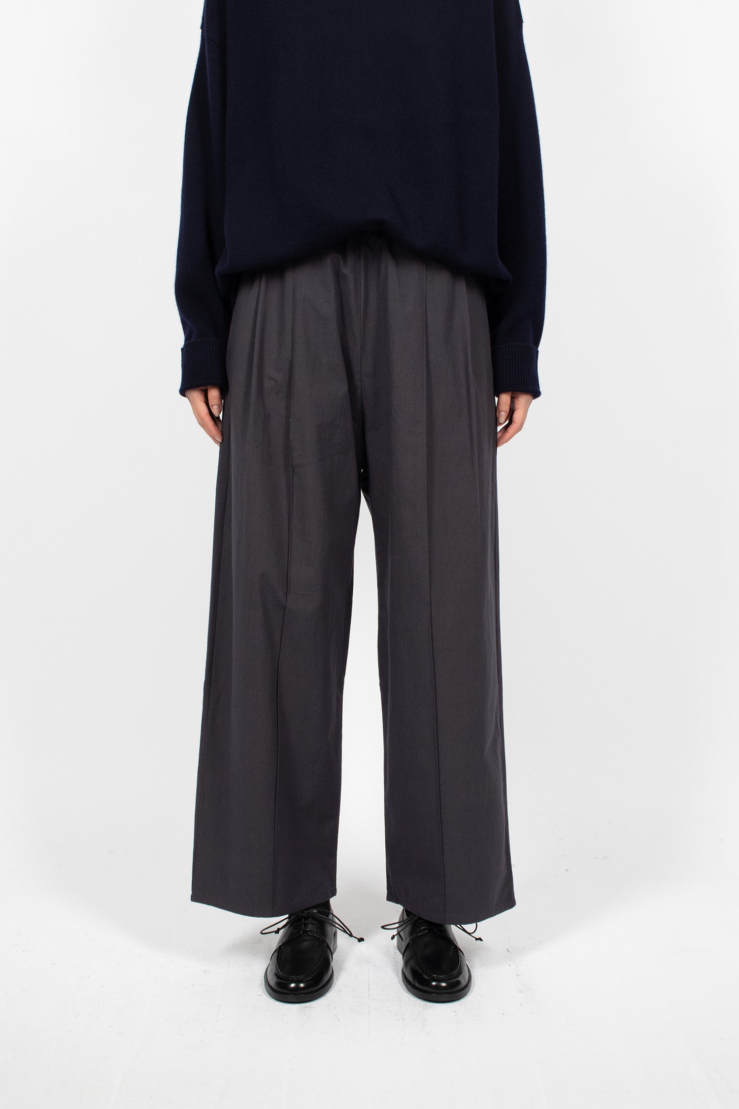 Luce Pintuck Trouser Navy