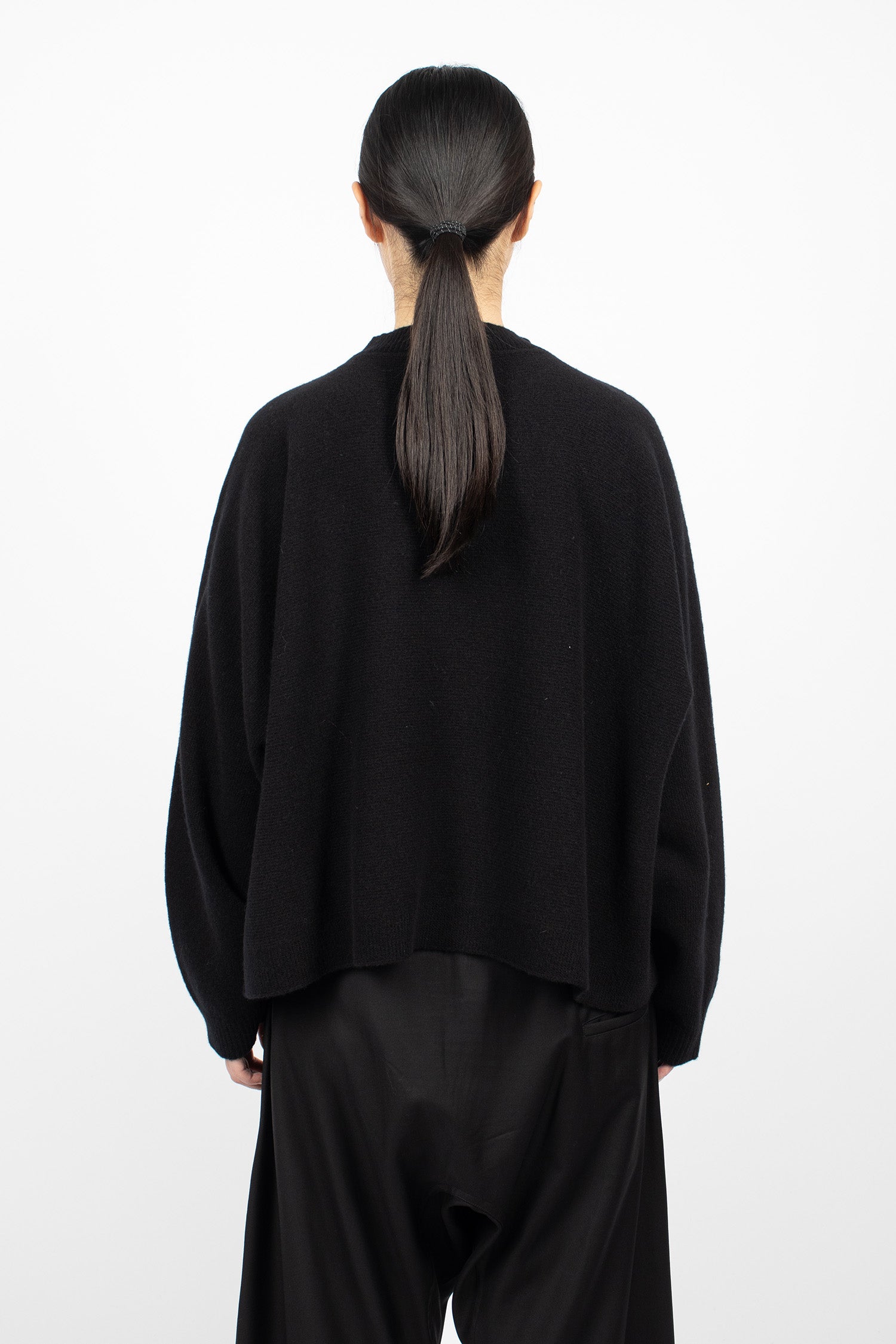 Maui Knit Pullover Black