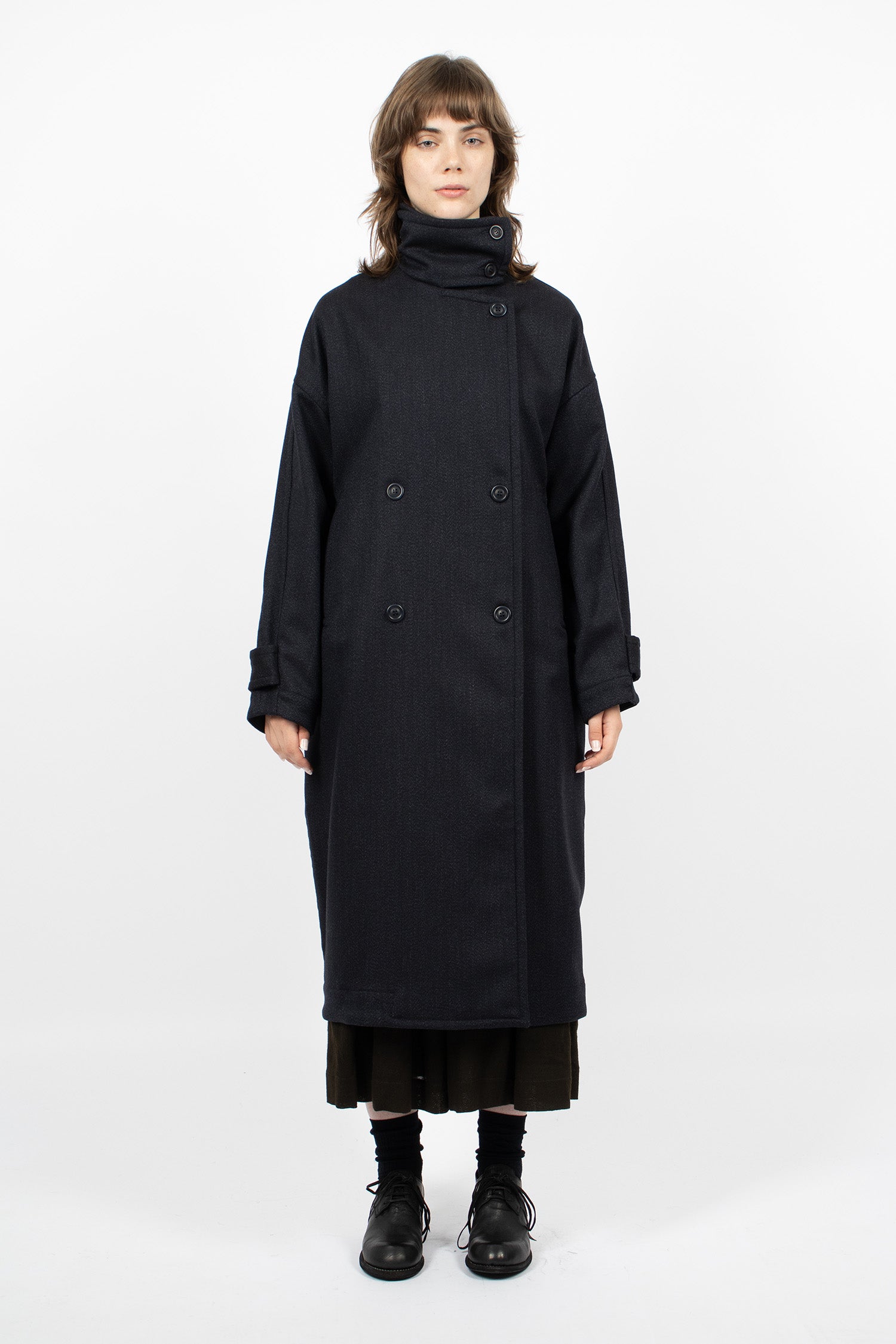 Manon Coat Navy