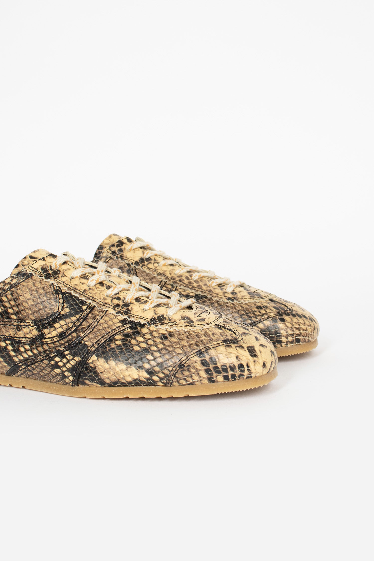 Marathon Leather Sneaker Beige