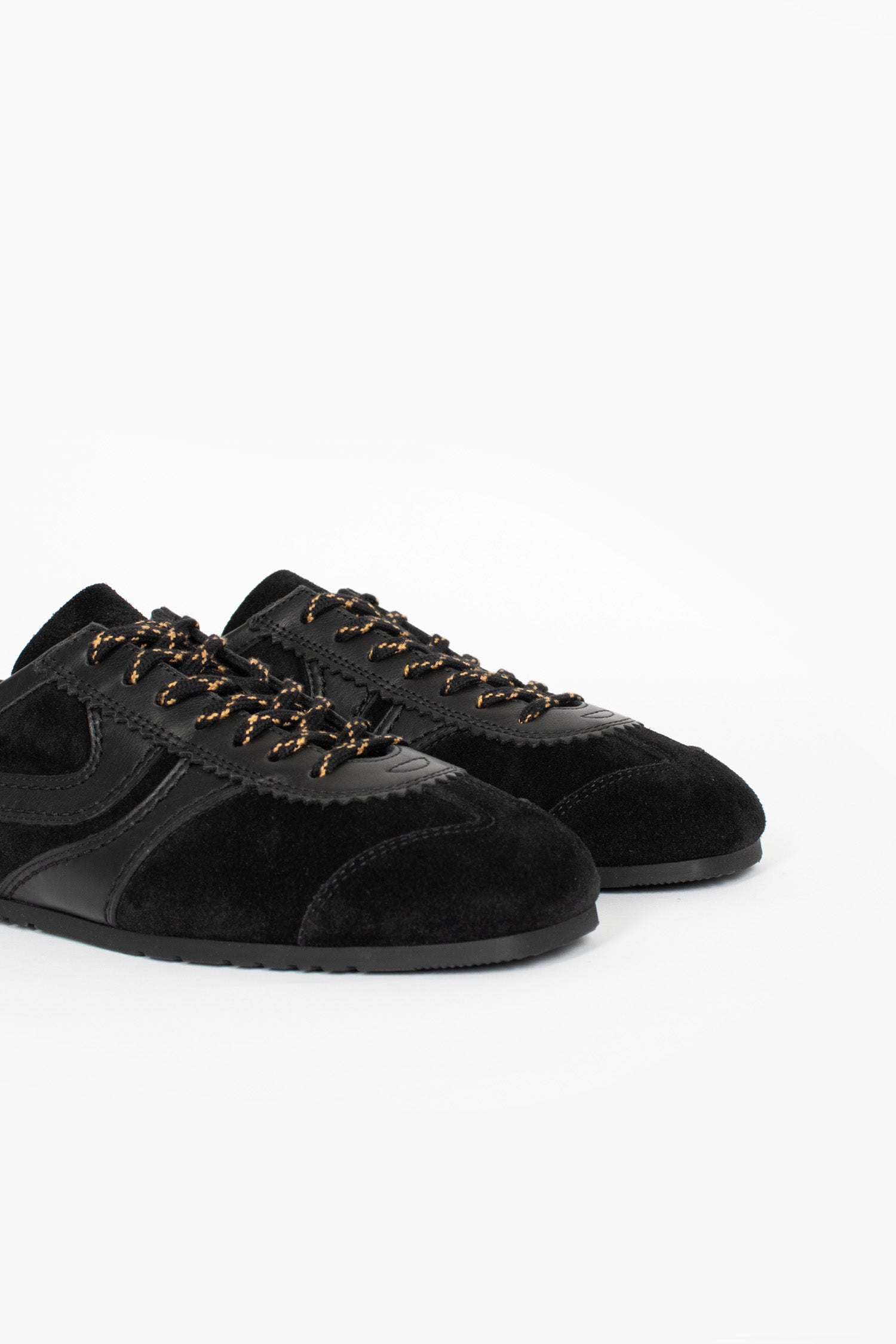 Marathon Suede Sneakers Black