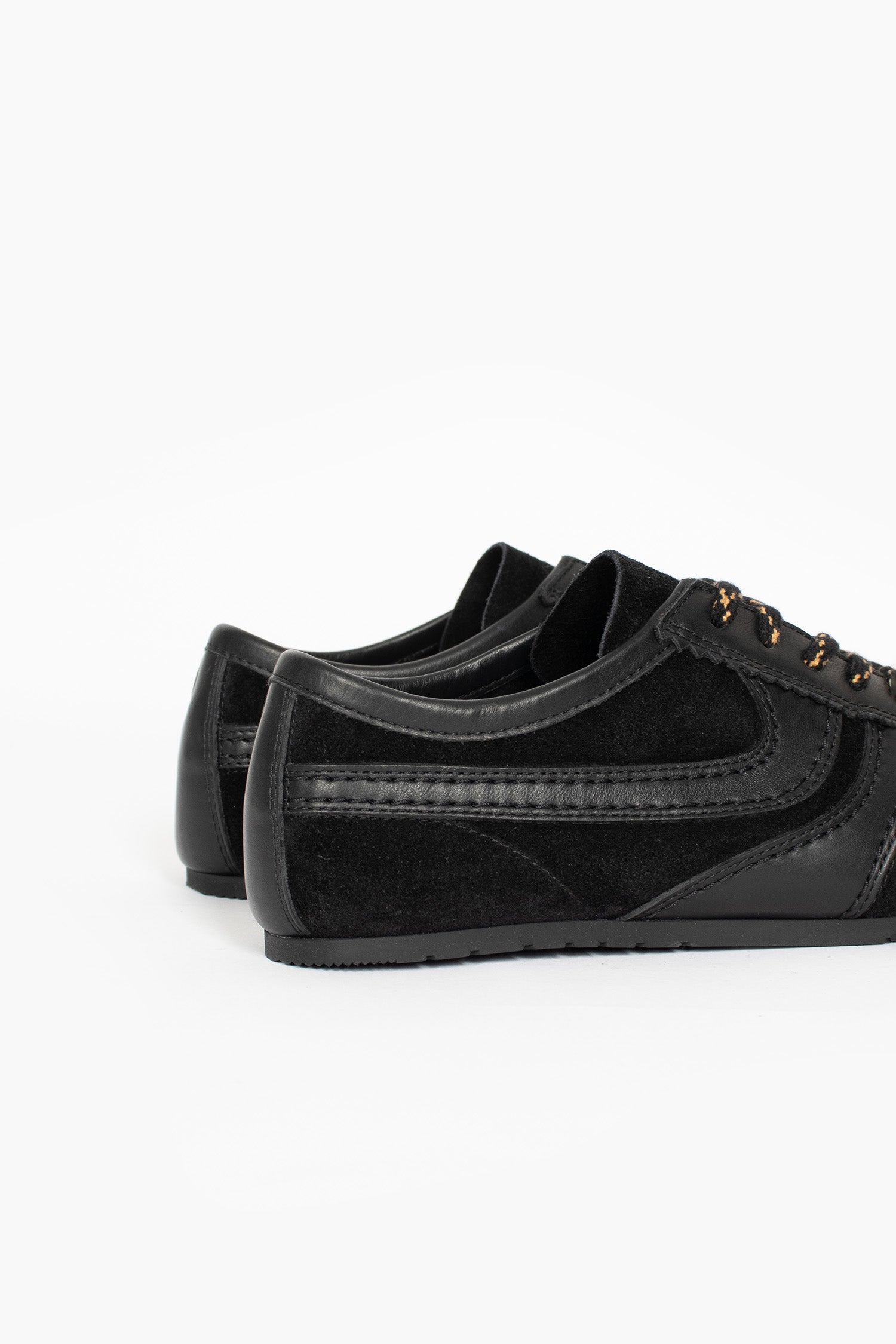 Marathon Suede Sneakers Black