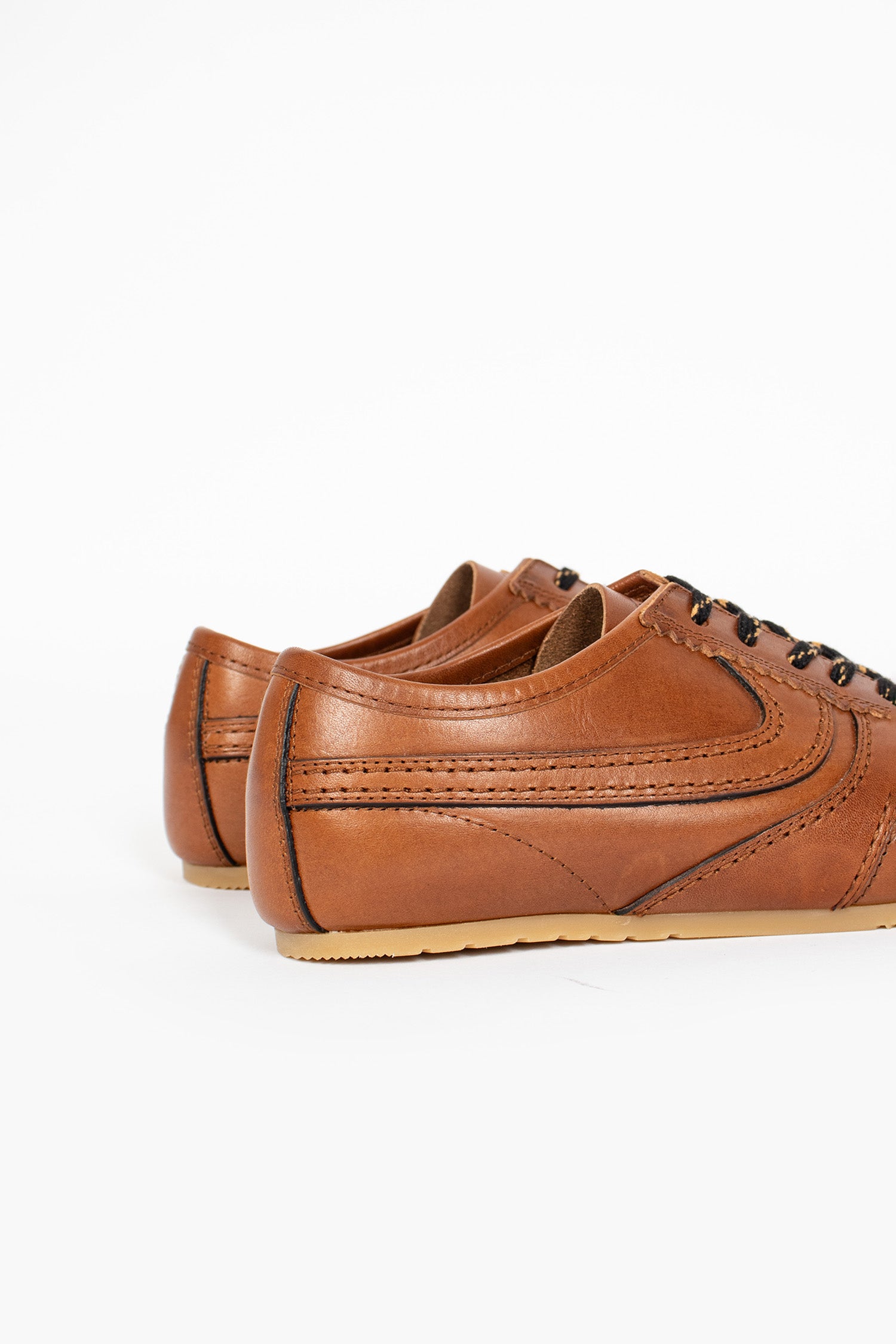 Marathon Leather Sneaker Tan