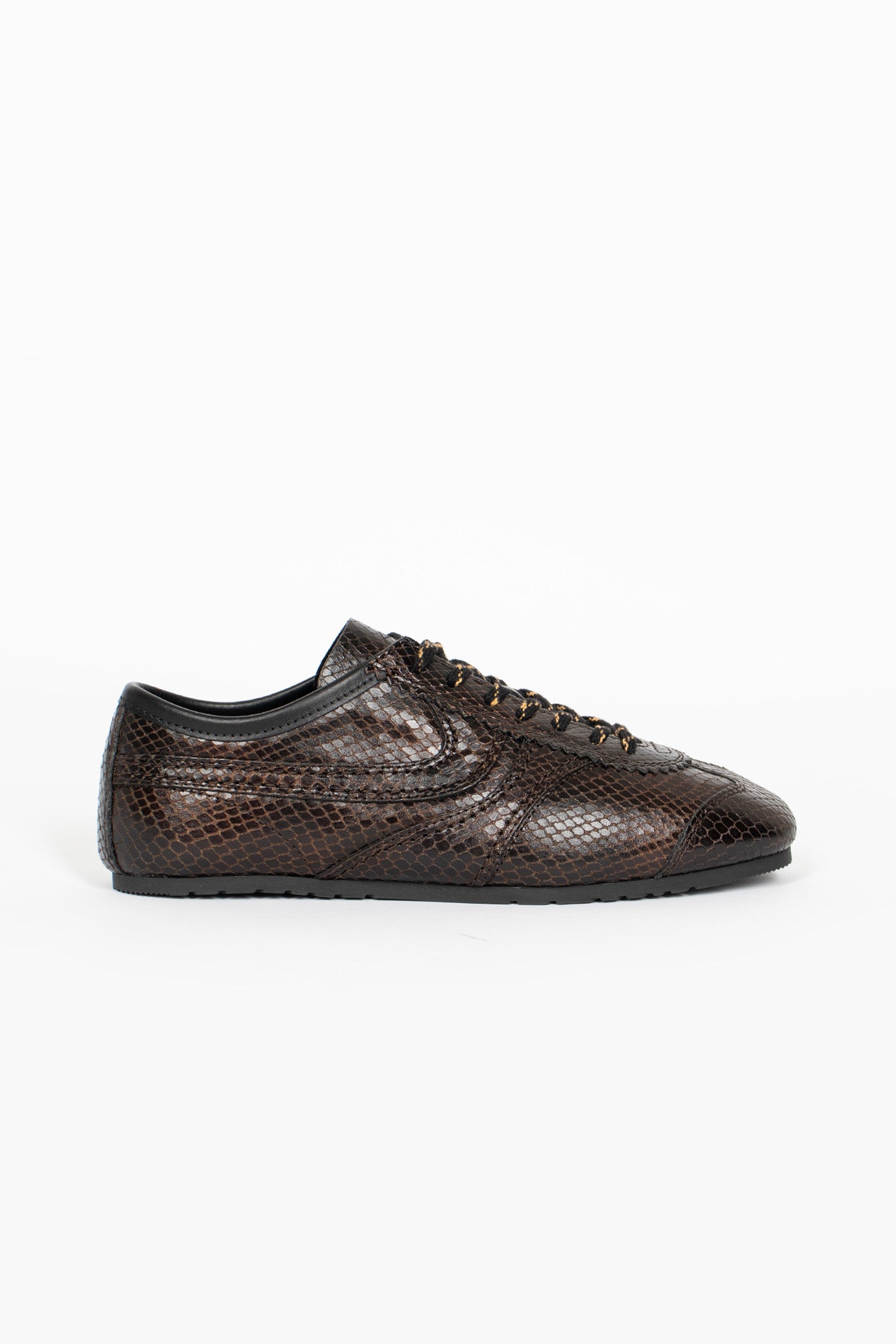 Marathon Leather Sneaker Dark Brown