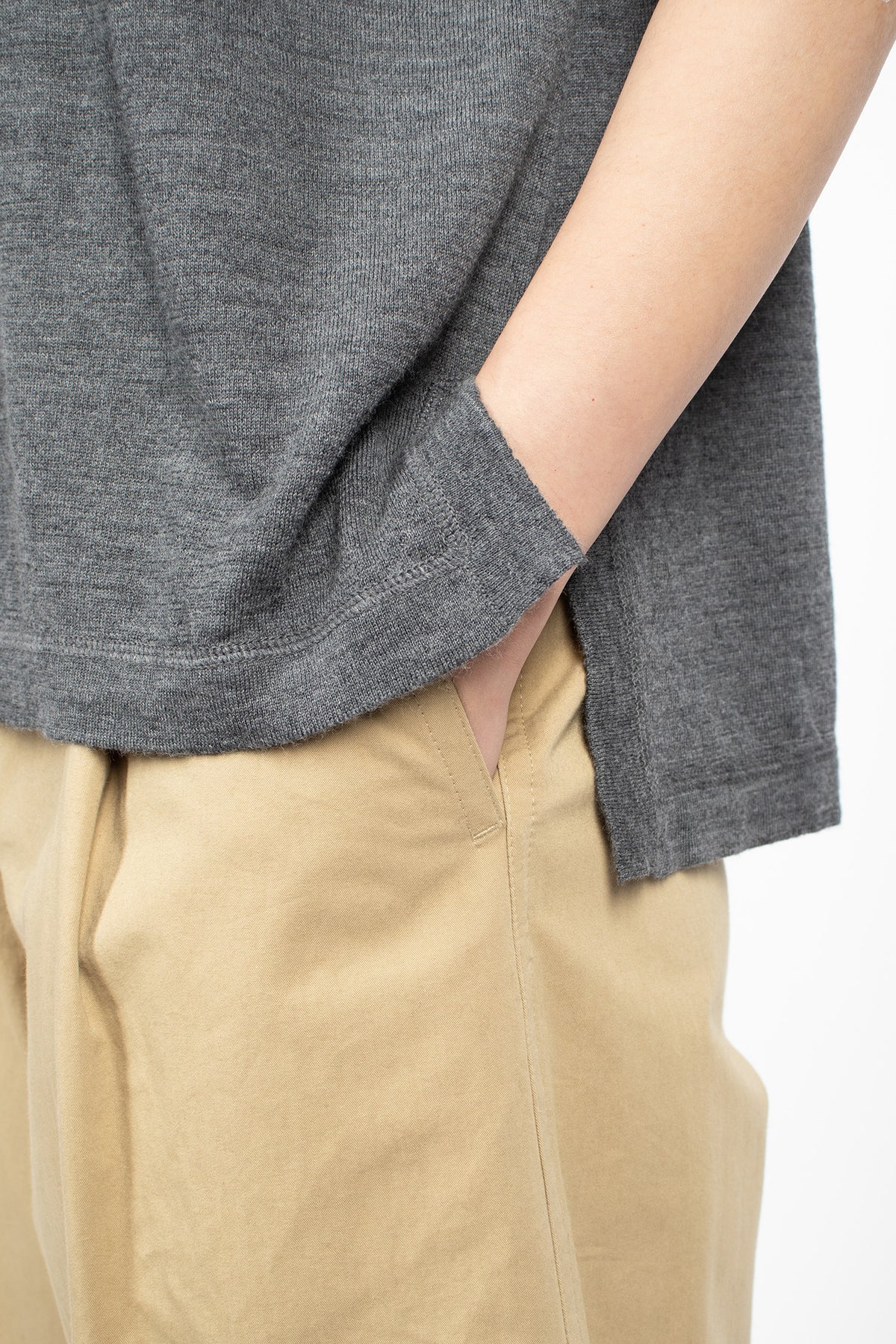 Marta Knit Pullover Steel Melange
