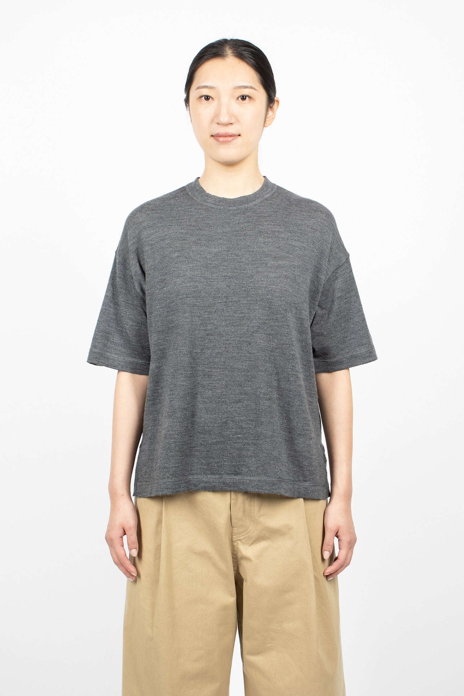 Marta Knit Pullover Steel Melange