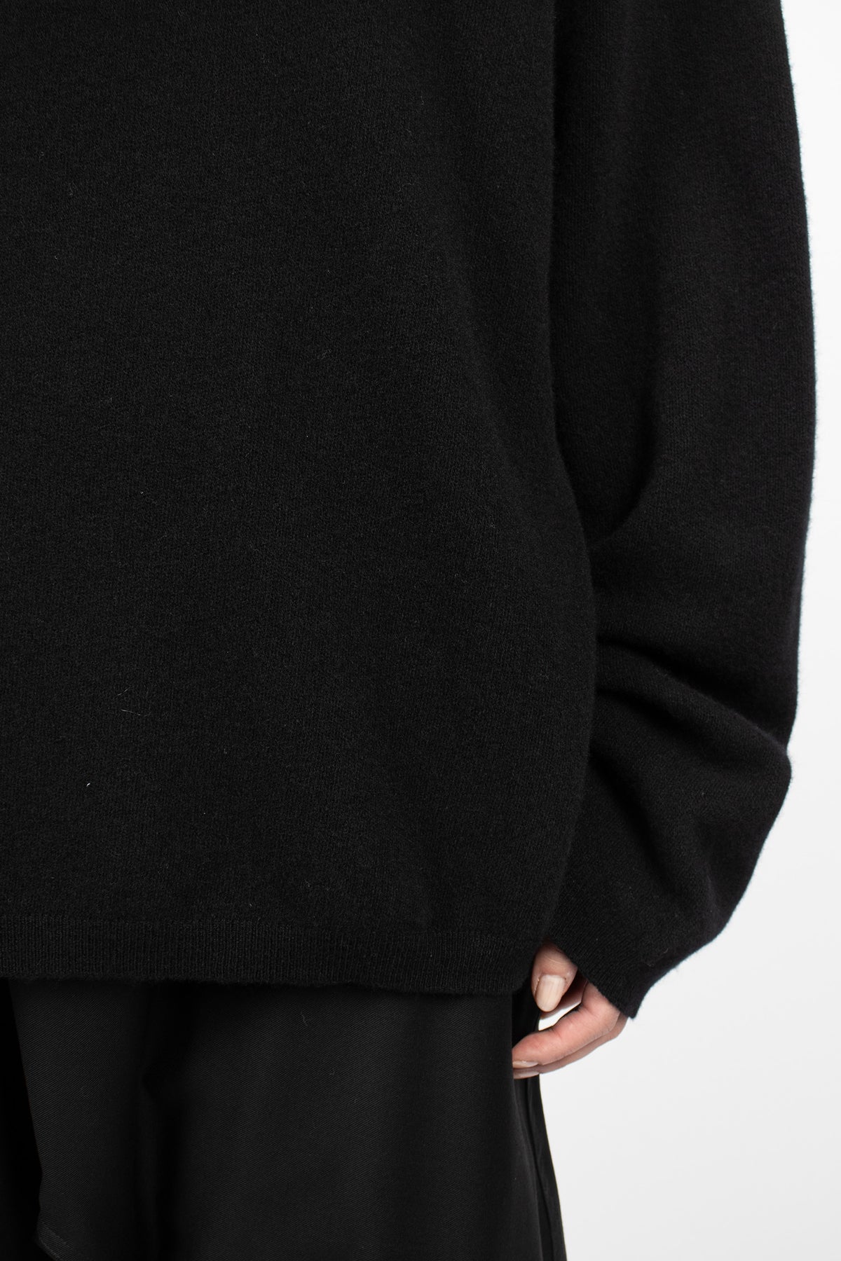 Maurice Knit Pullover Black