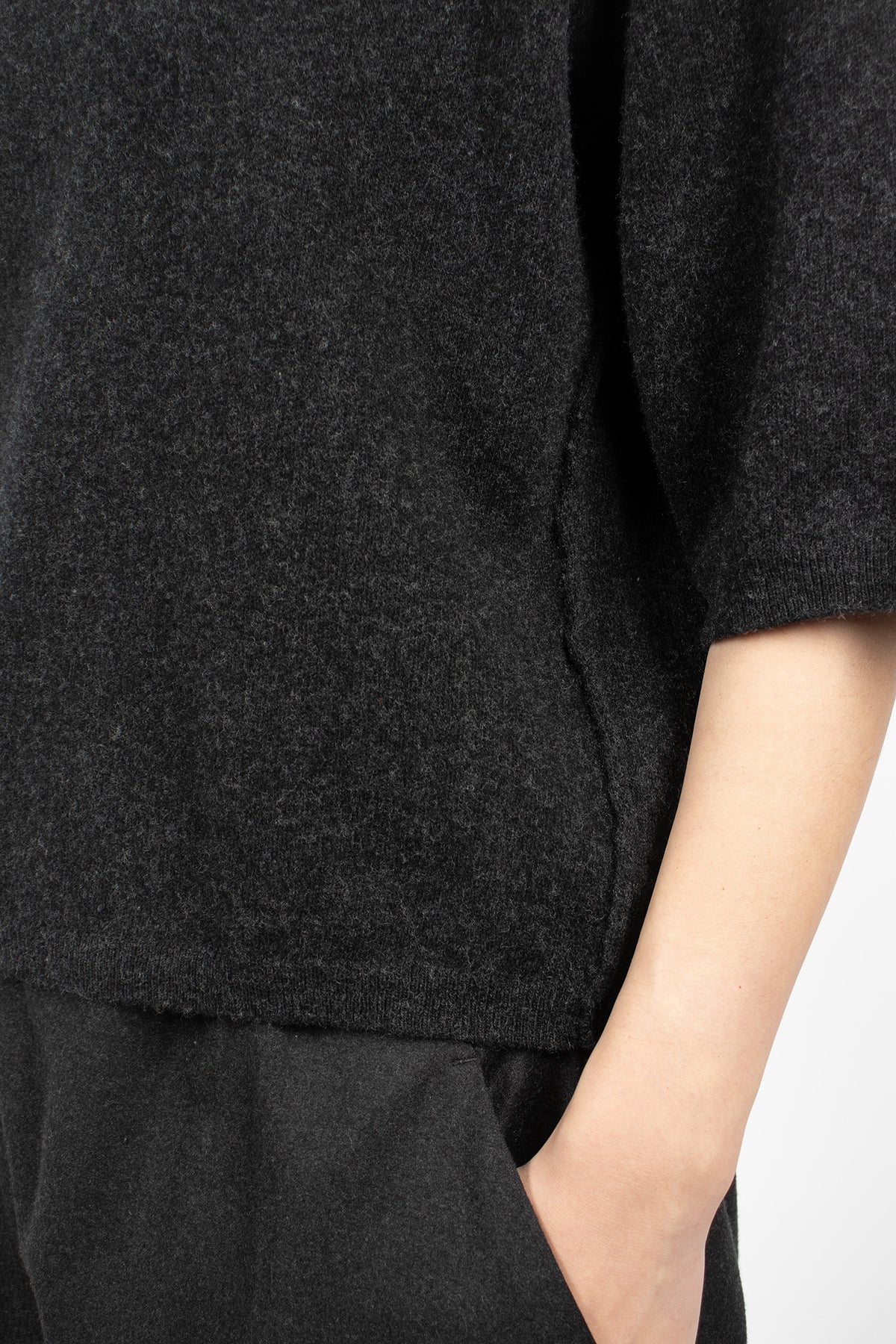 Melody Knit Pullover Anthracite