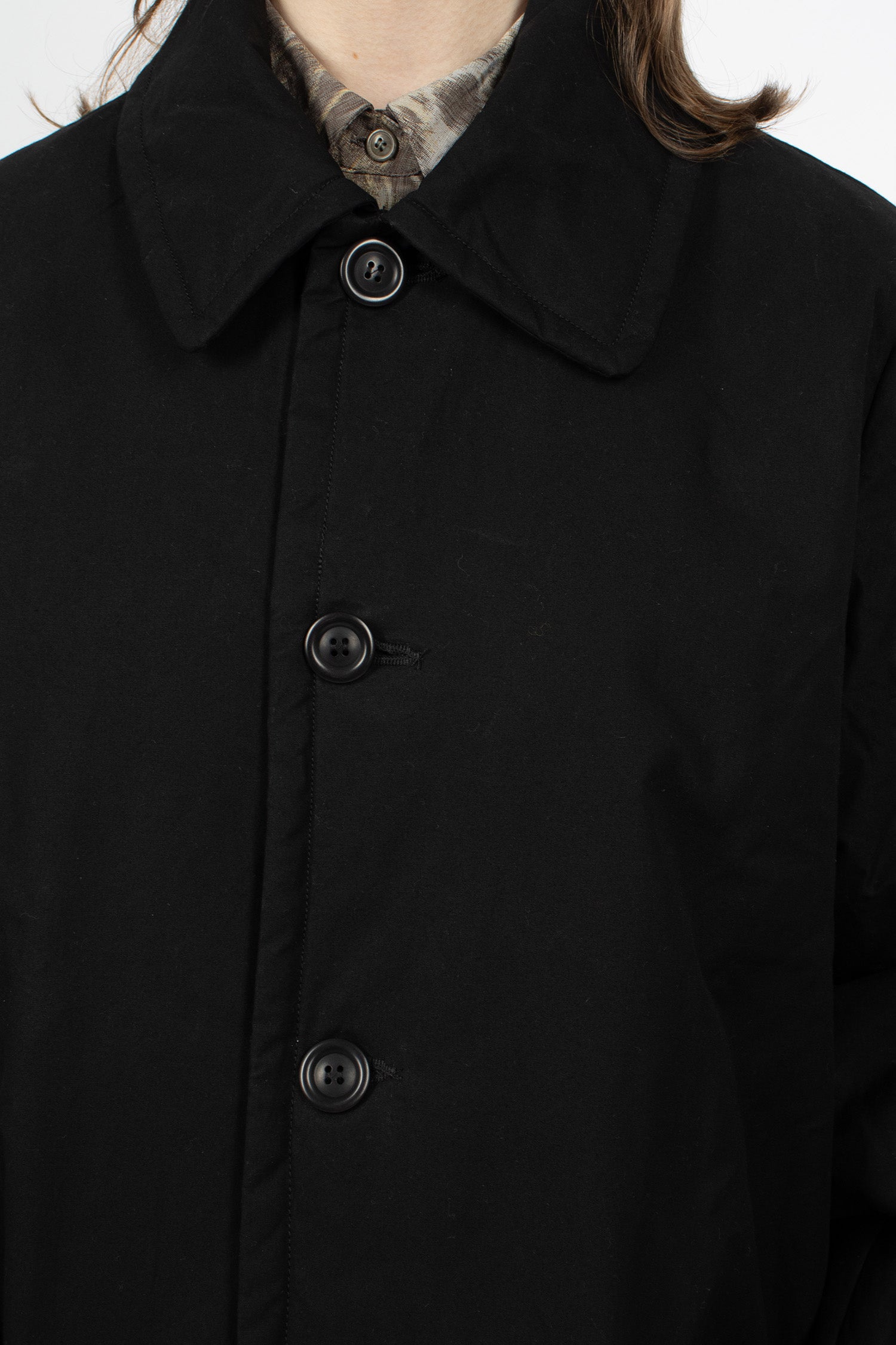 Milu Waxed Coat Black