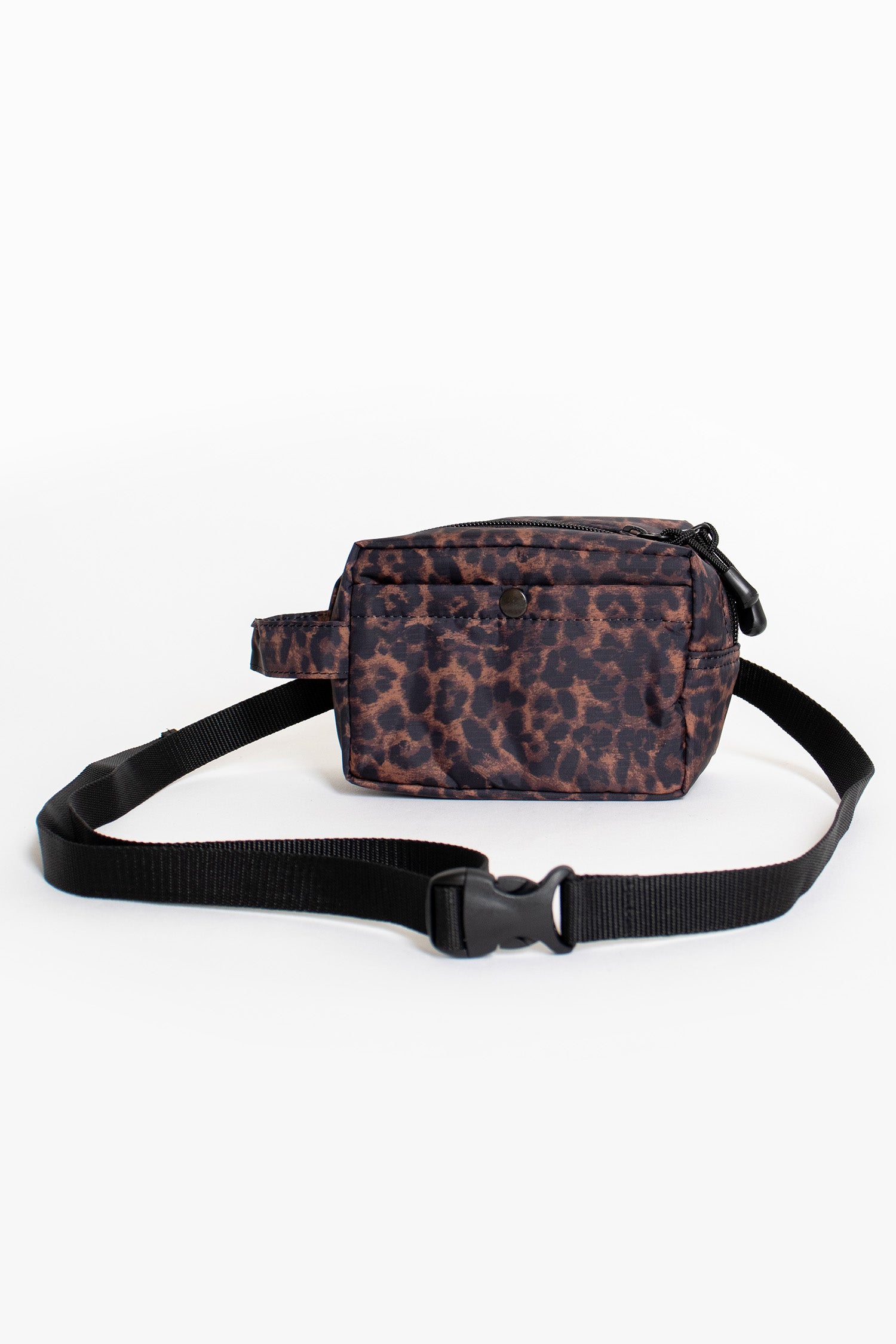 Mini Belt Pouch Leopard Puffer