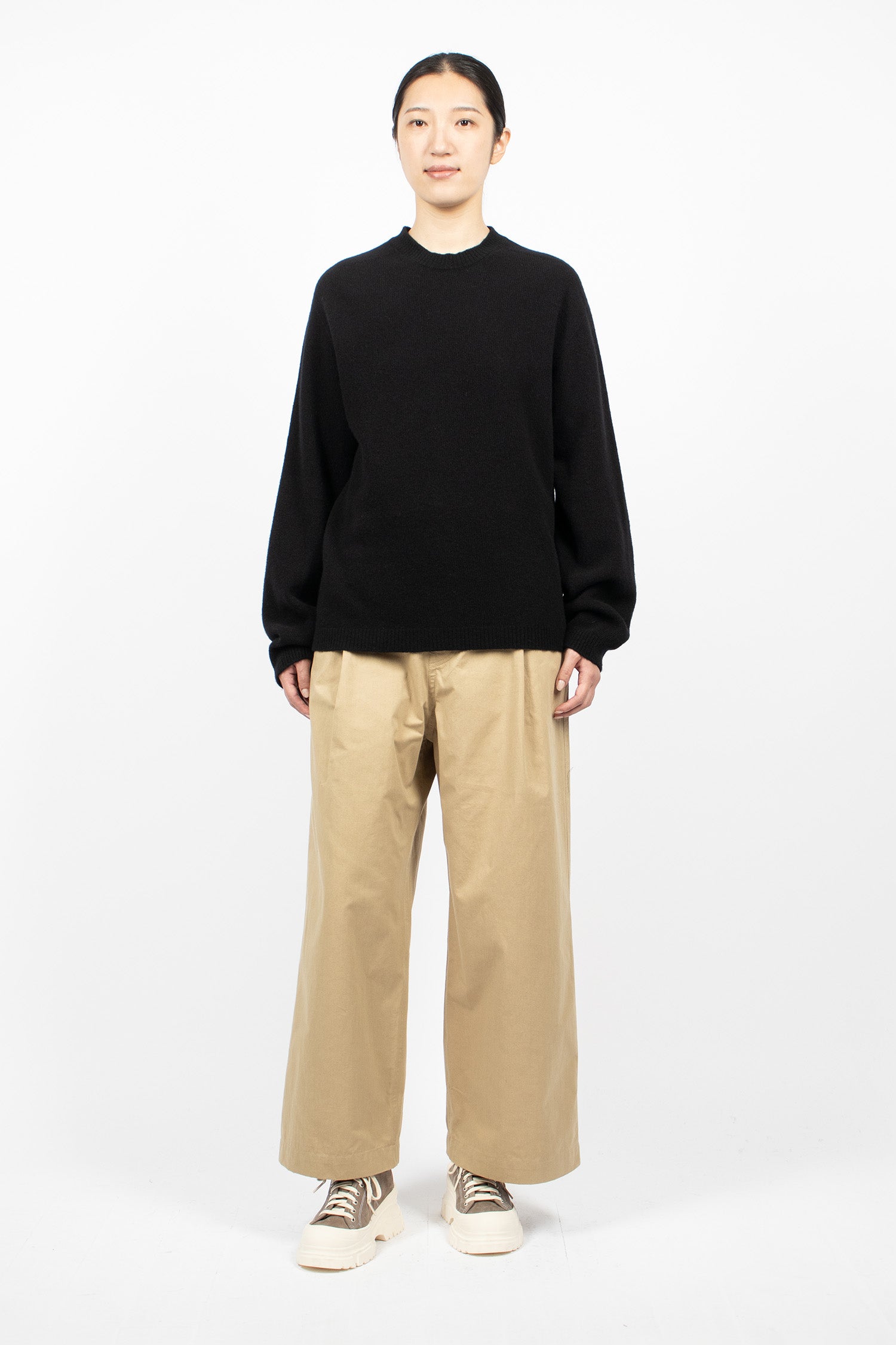 Monroe Knit Pullover Black