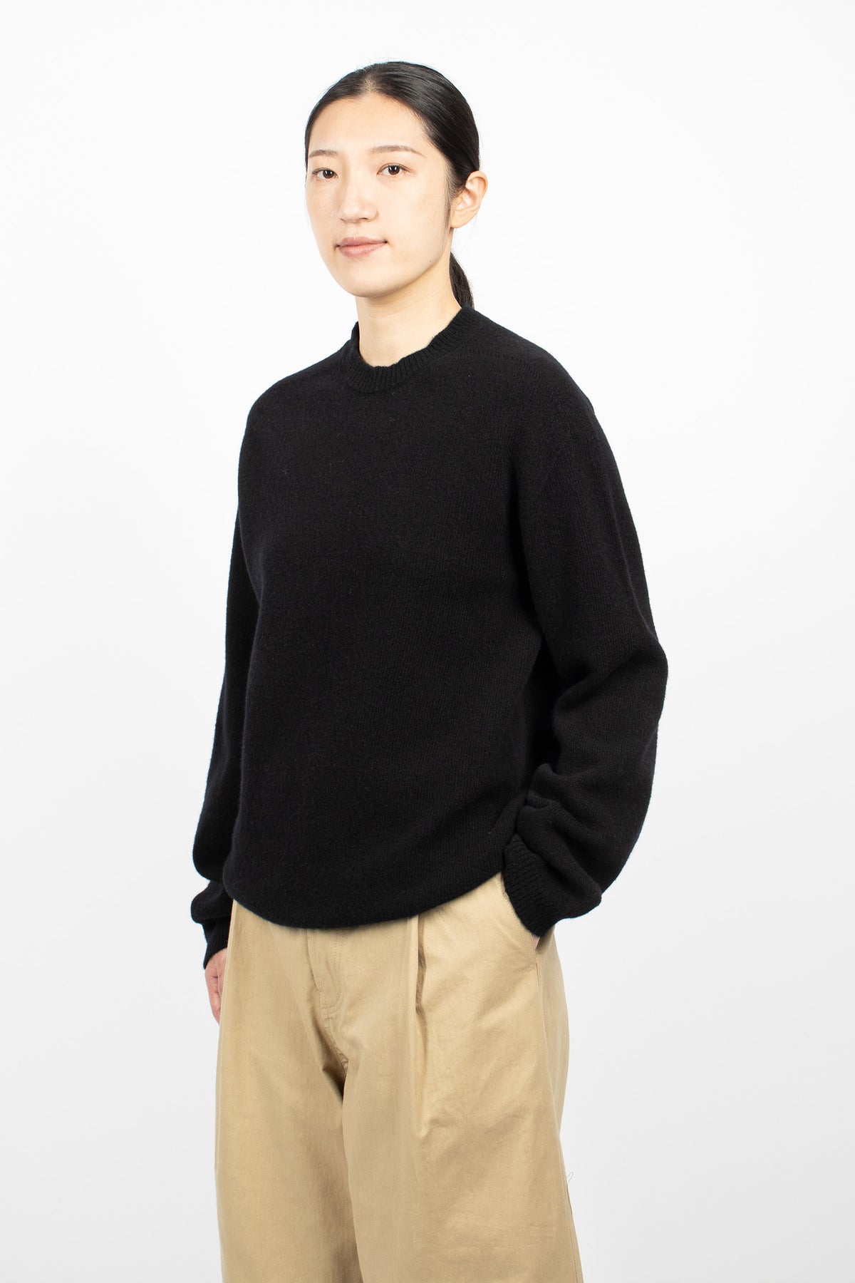 Monroe Knit Pullover Black