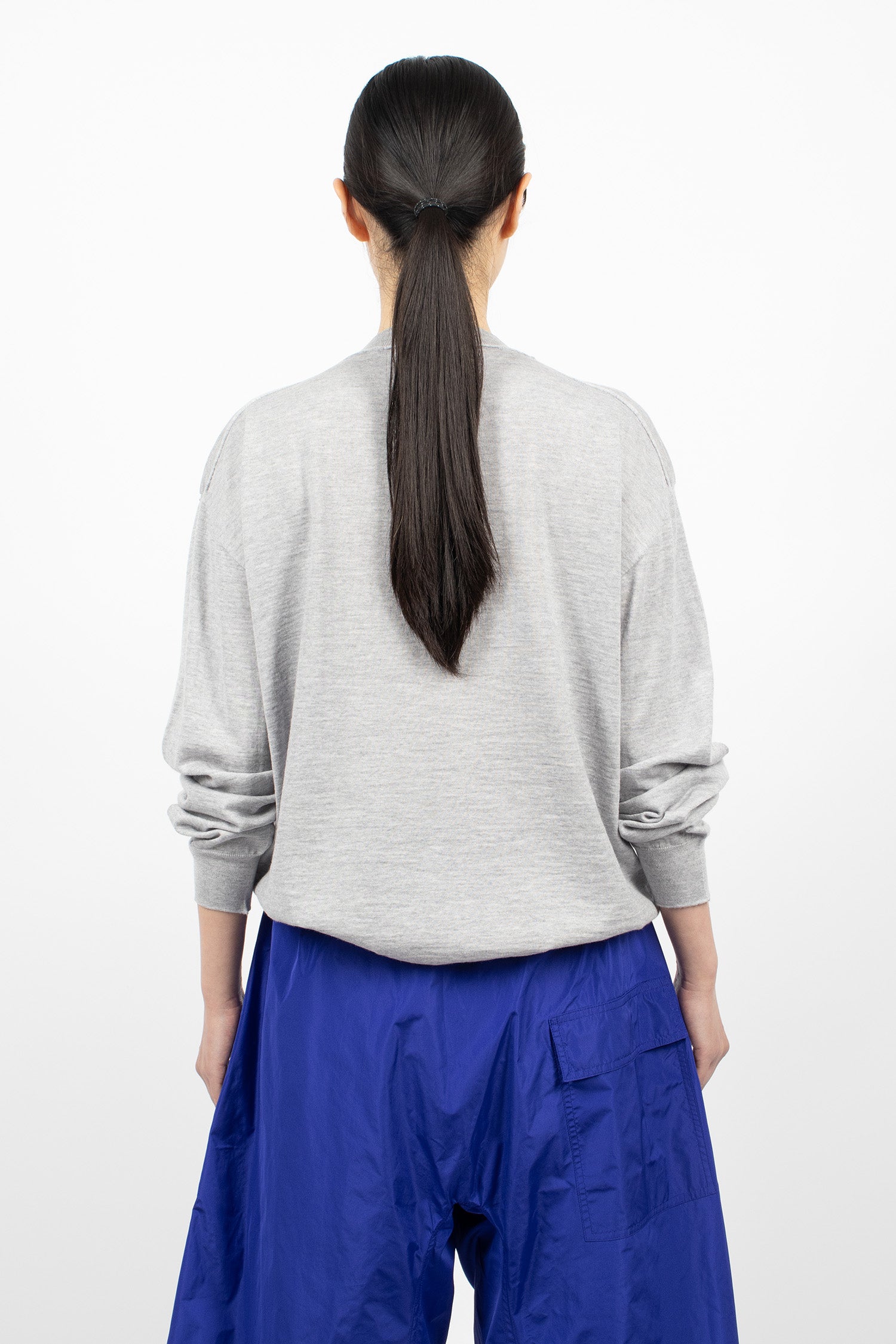 Muscat Knit Pullover Silver