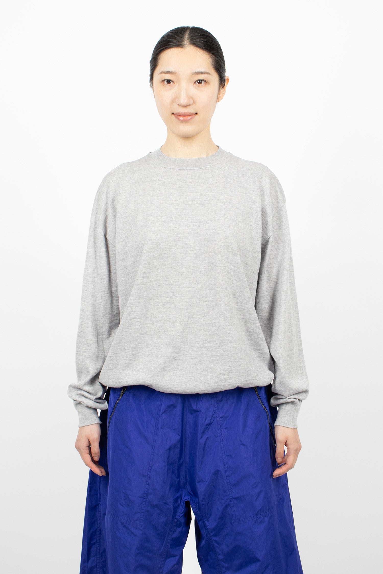 Muscat Knit Pullover Silver
