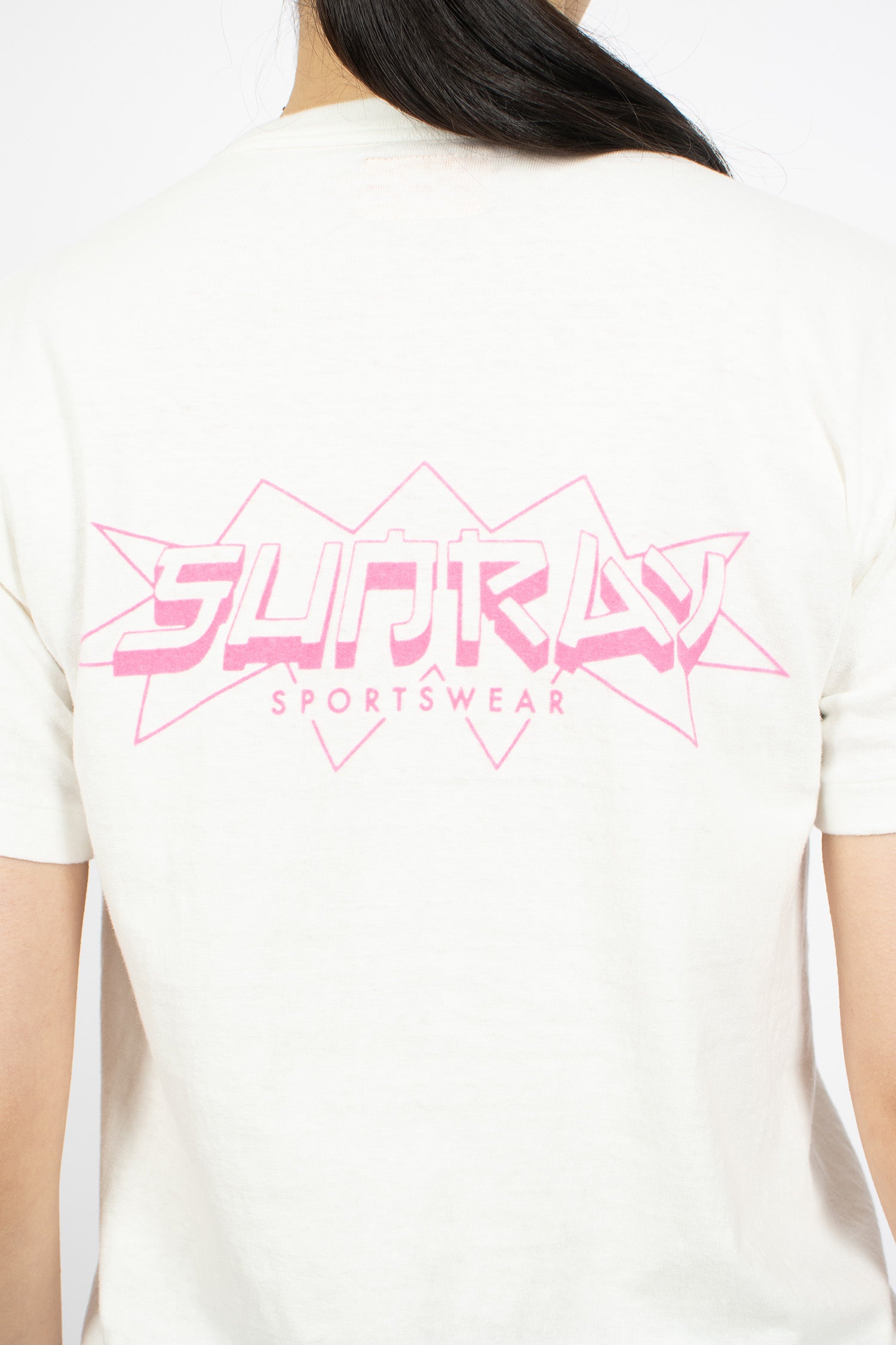 Na'Maka'Oh SS T-Shirt Off-White/Pink Limited Edition