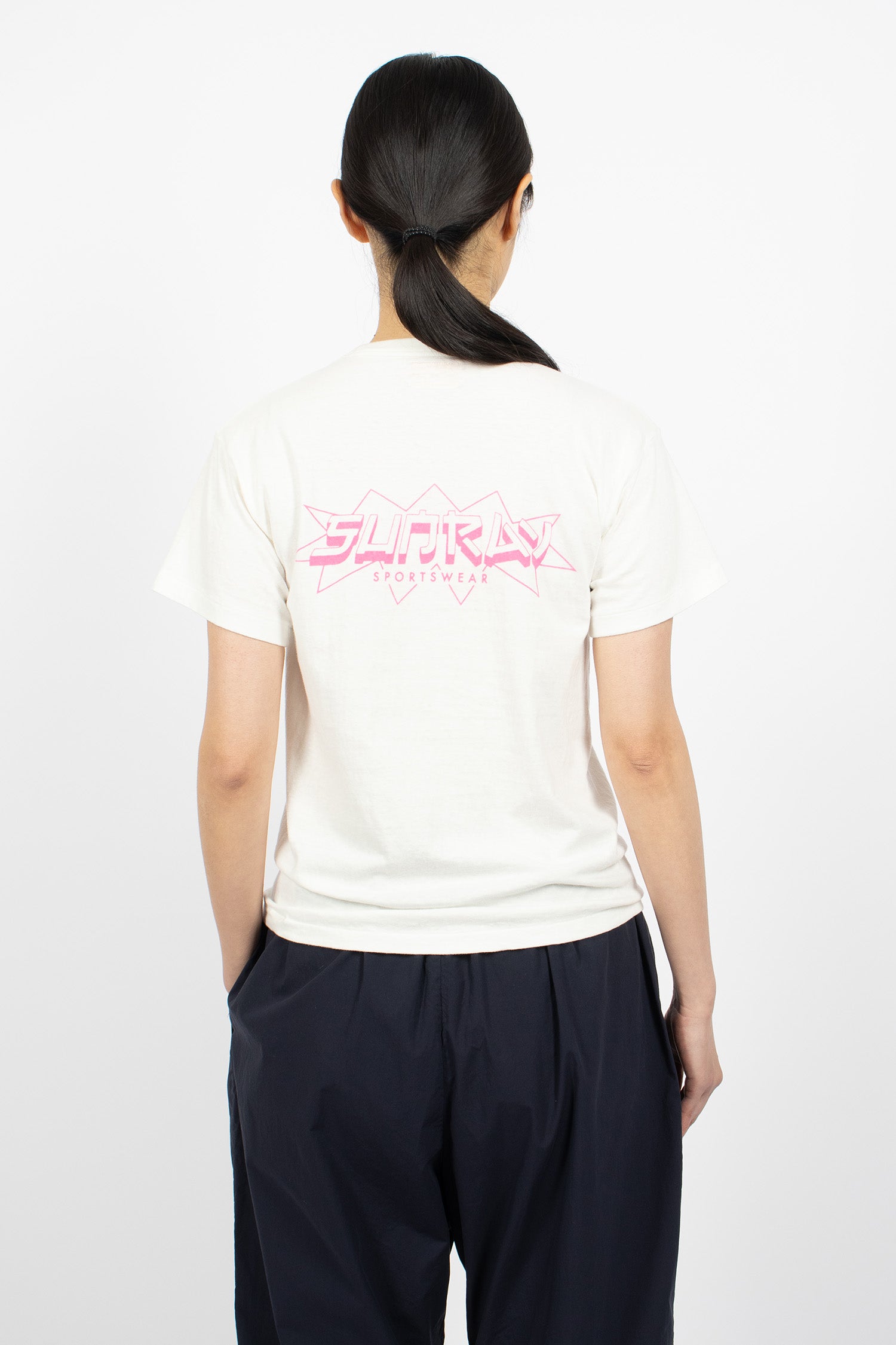 Na'Maka'Oh SS T-Shirt Off-White/Pink Limited Edition