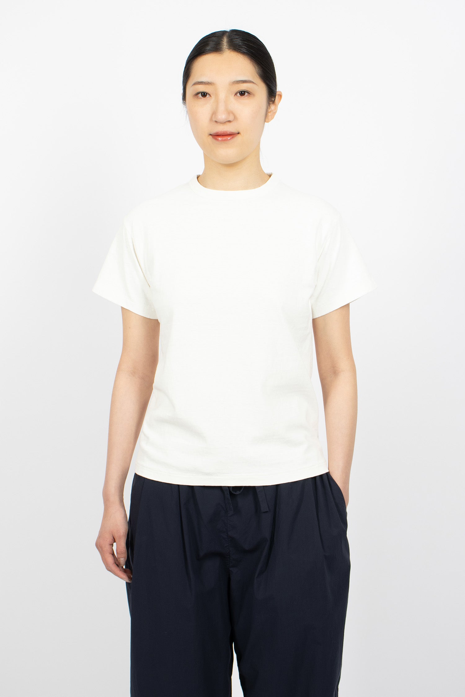 Na'Maka'Oh SS T-Shirt Pigment Dye Blanc De Blanc