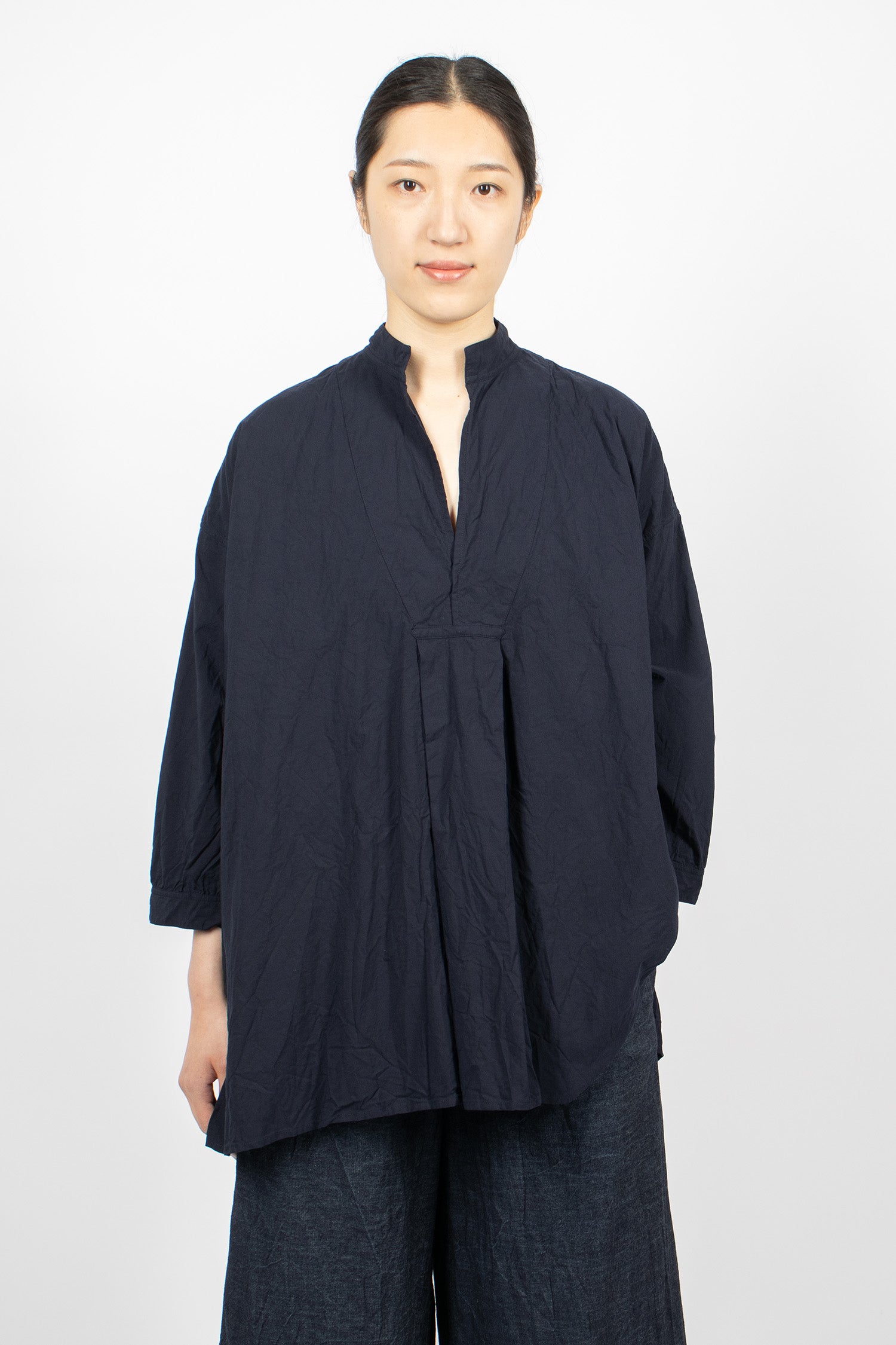 Kora 2526 Washed Shirt Dark Blue