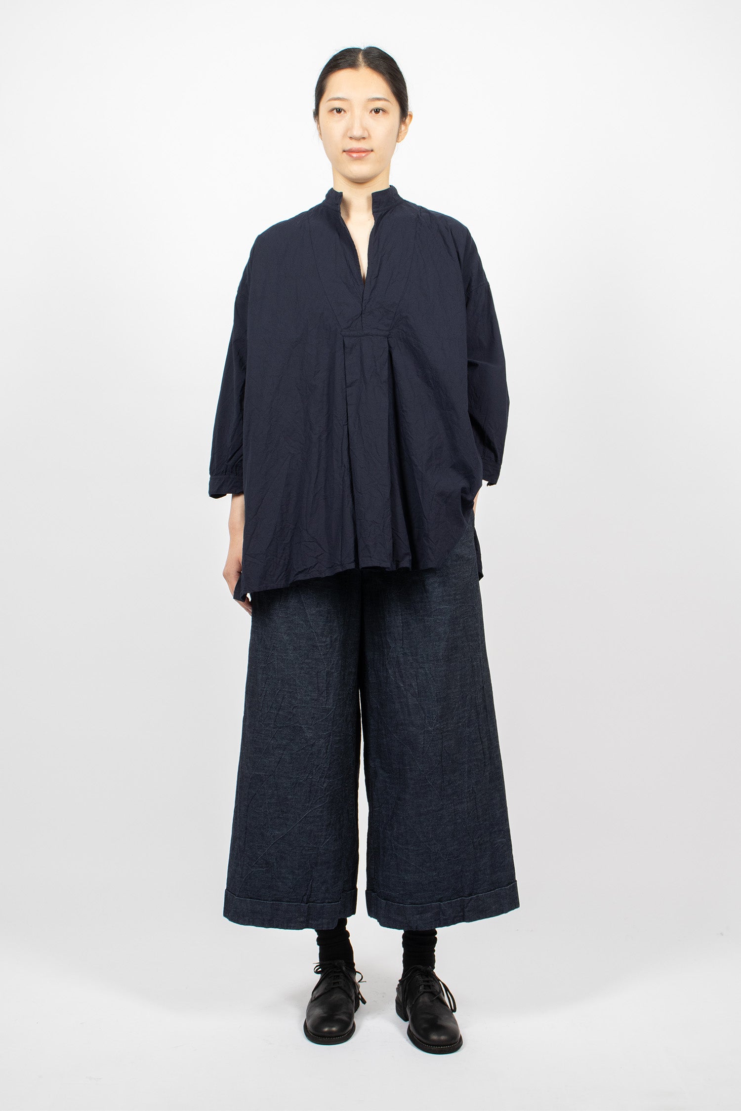 Kora 2526 Washed Shirt Dark Blue