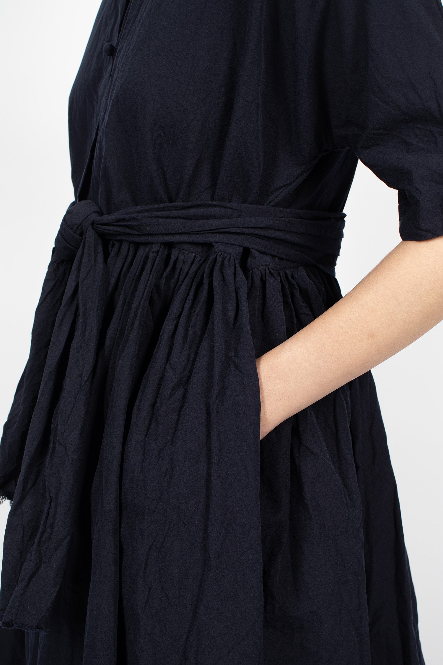 Aria Washed Dress Dark Blue