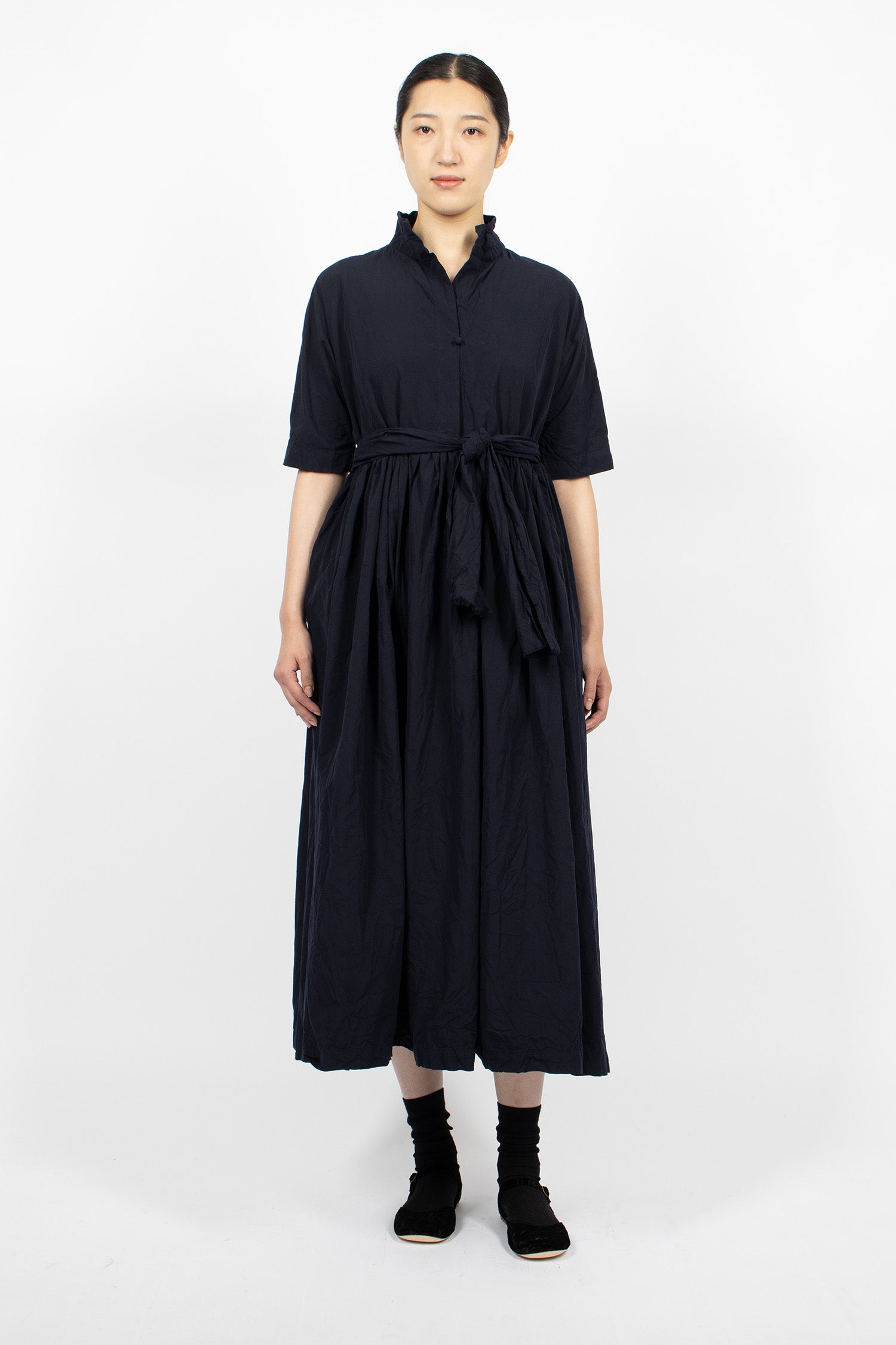 Aria Washed Dress Dark Blue