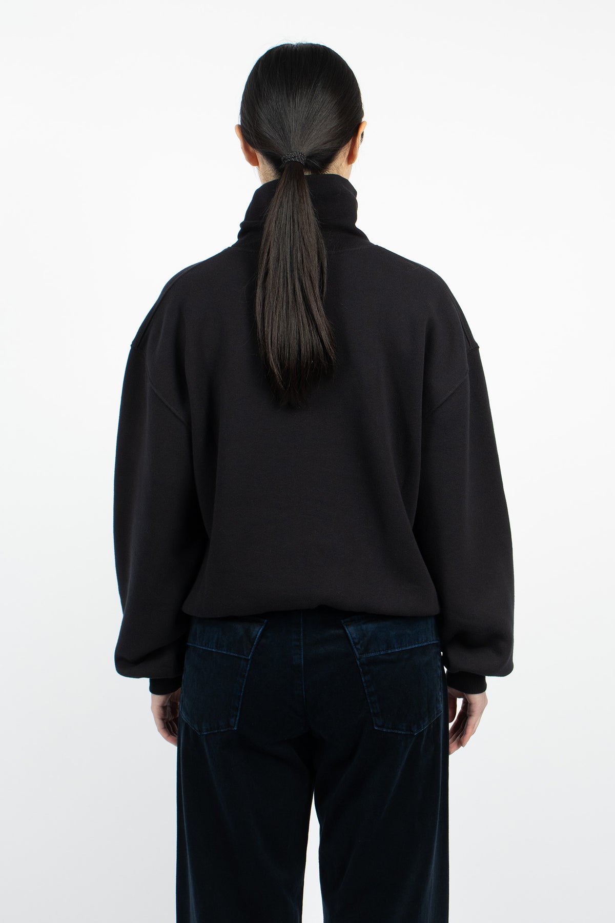 Turtle neck Deb Sweatshirt Starling
