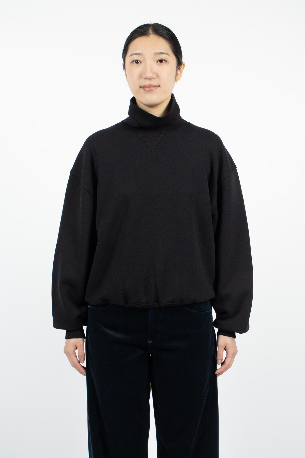 Turtle neck Deb Sweatshirt Starling