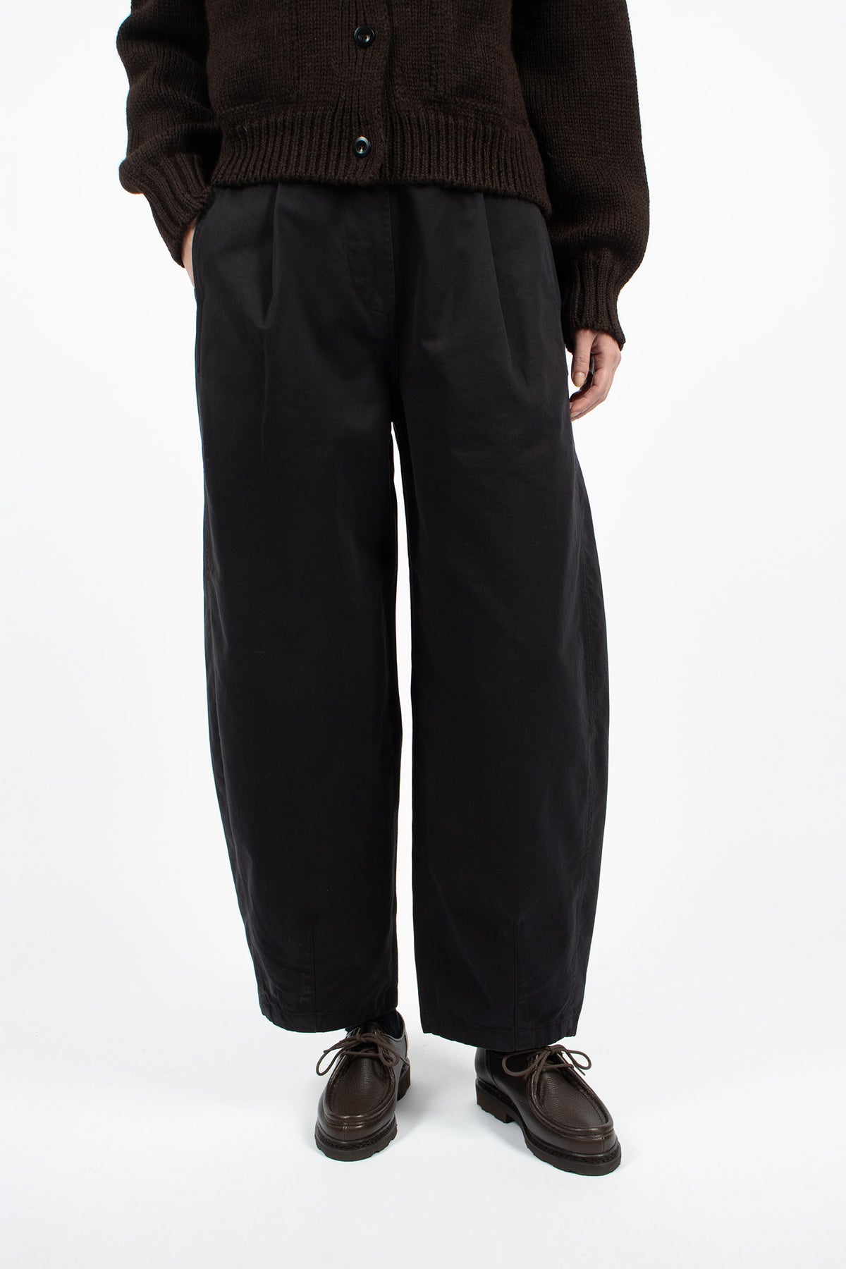 Parachute Trousers Black