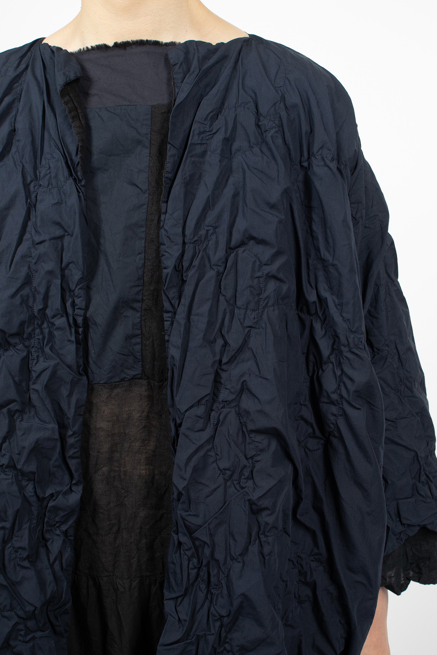 Reversible T Coat Navy Blue/Black