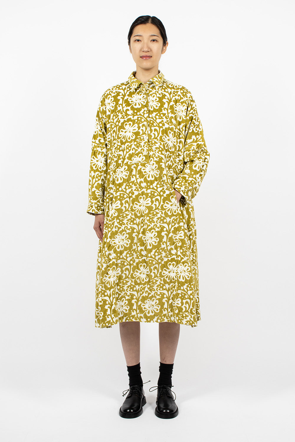 Paga Rouch Dress Acid Floral