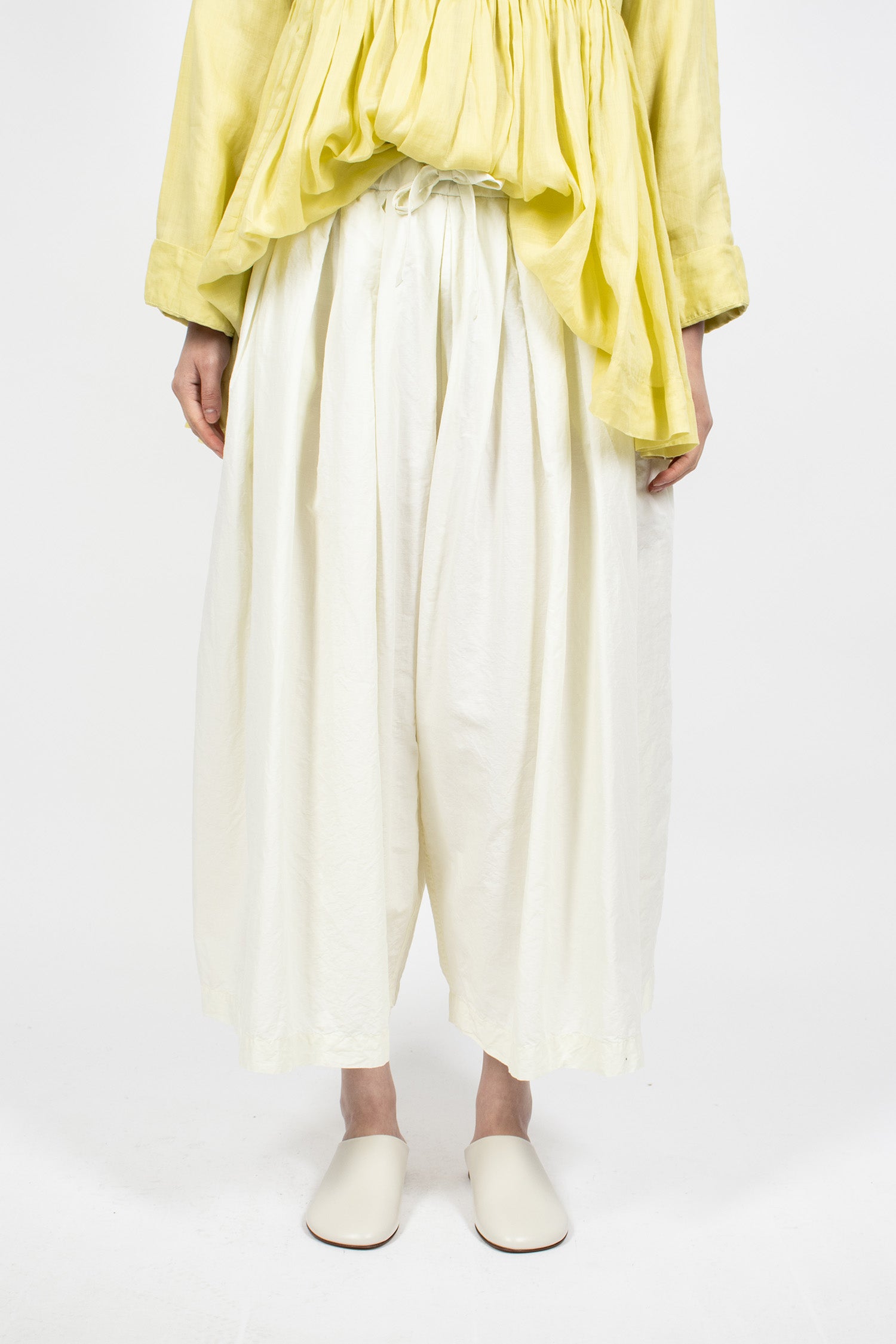 Orsan Box Pants Light Green