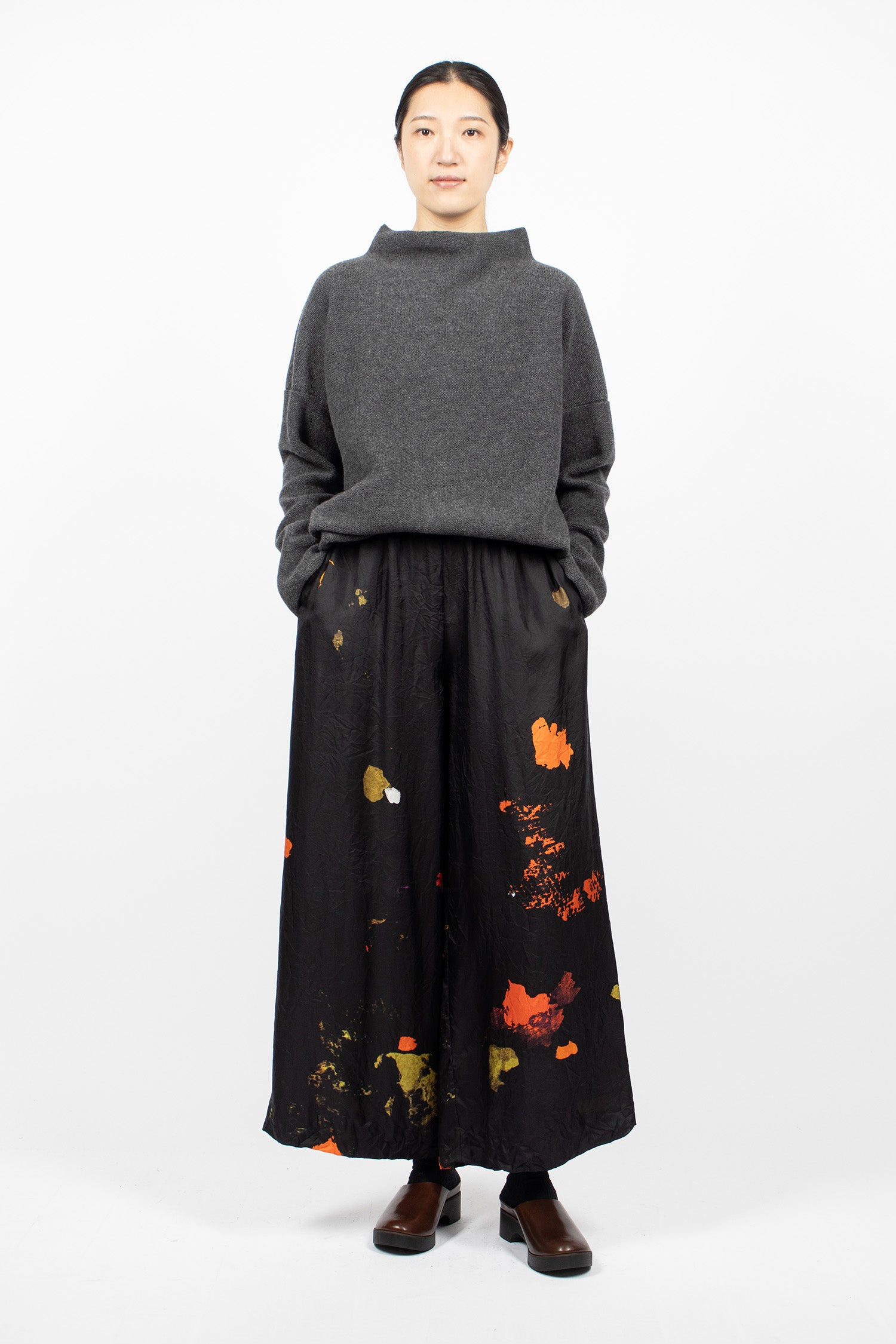 Wide Pyjama Trousers Due Drawing