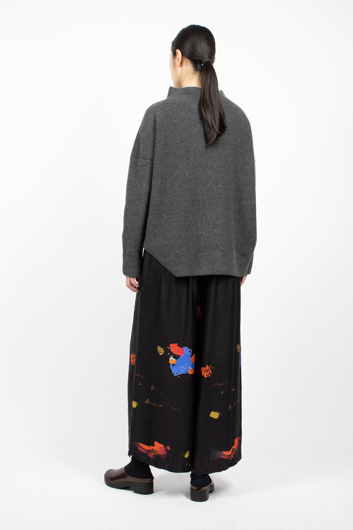 Wide Pyjama Trousers Due Drawing