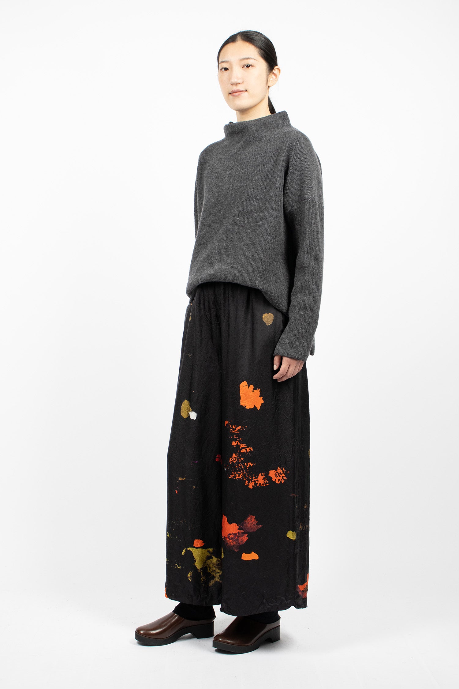 Wide Pyjama Trousers Due Drawing
